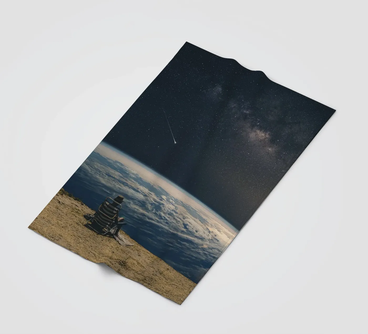 Outsider Fleecedecke von Dapidoka