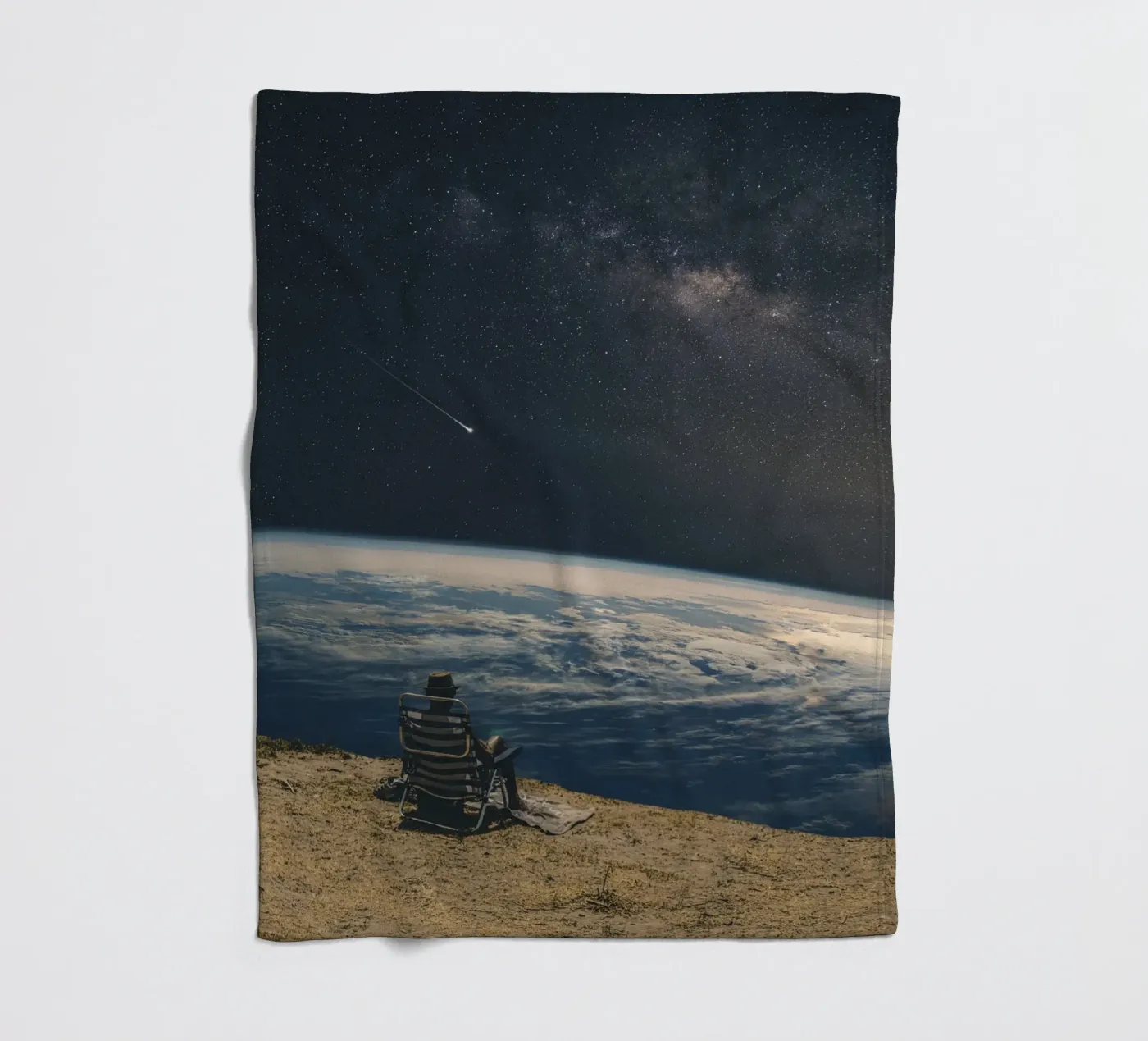 Outsider Fleecedecke von Dapidoka