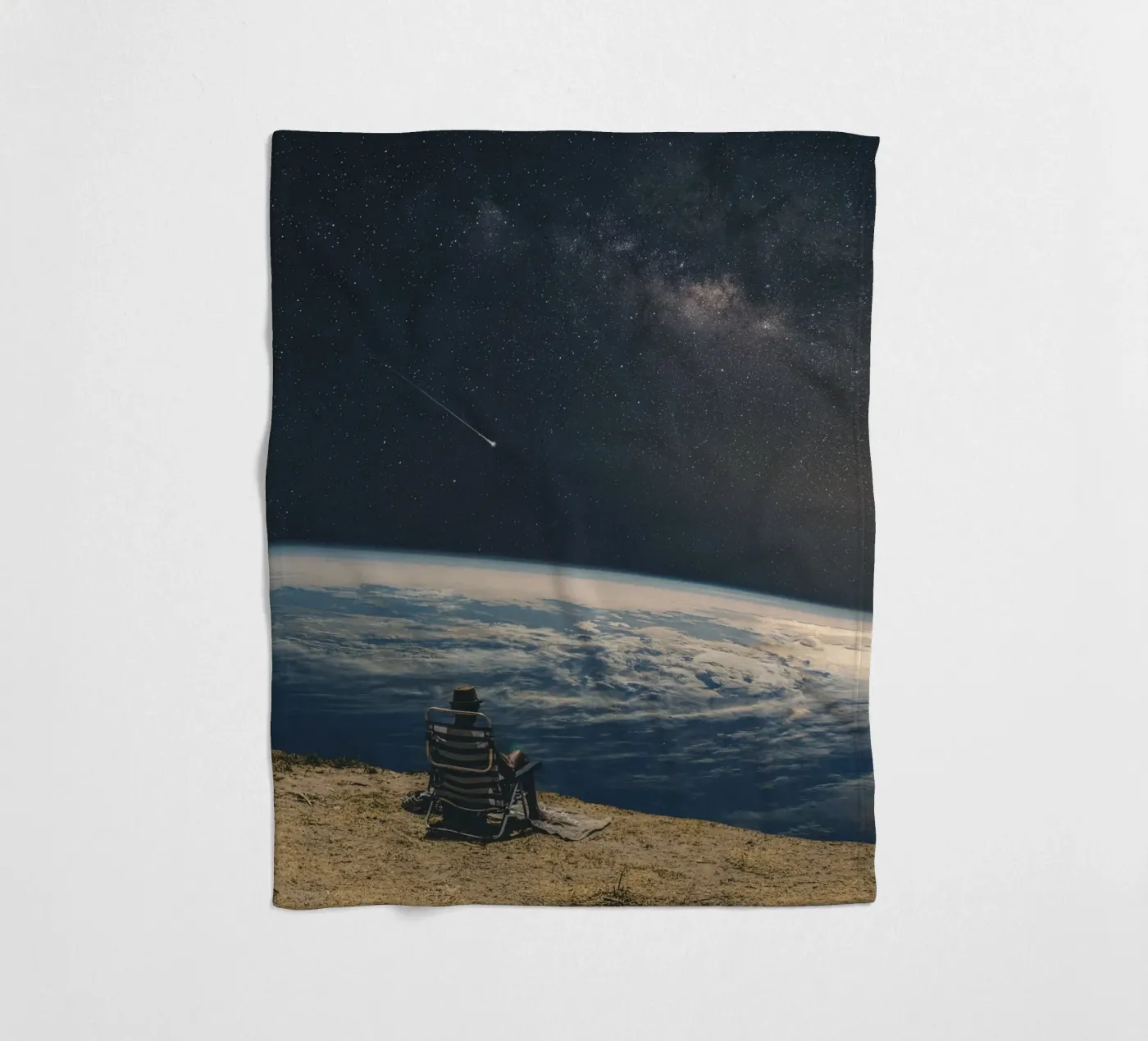 Outsider Fleecedecke von Dapidoka