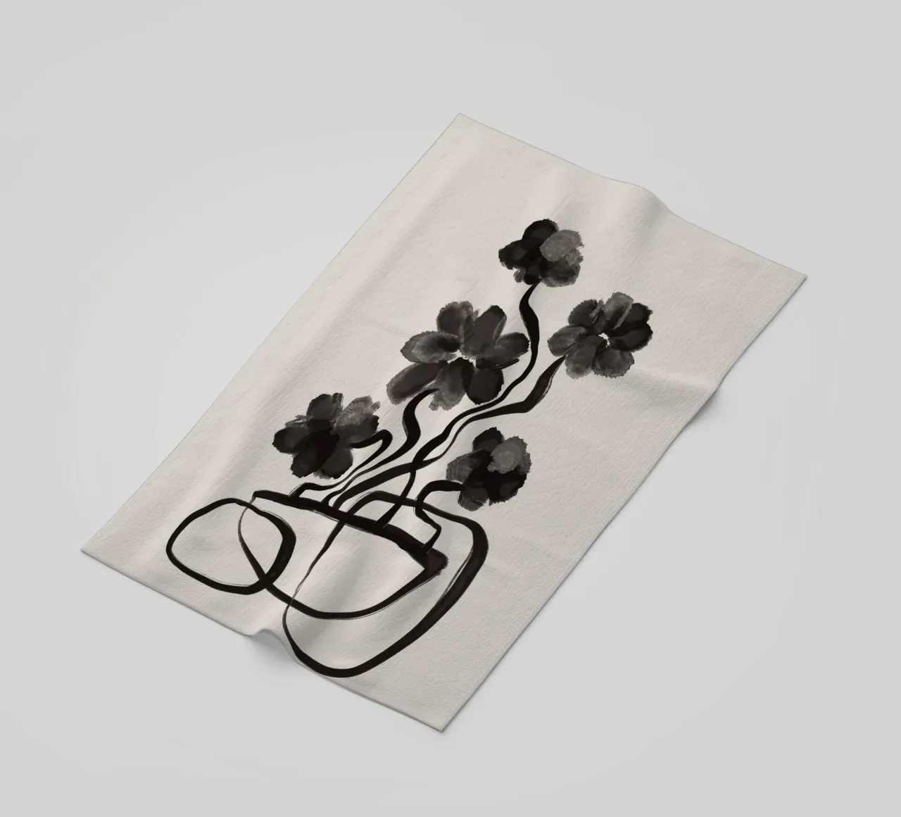 Gray Flowers telo mare da treechild