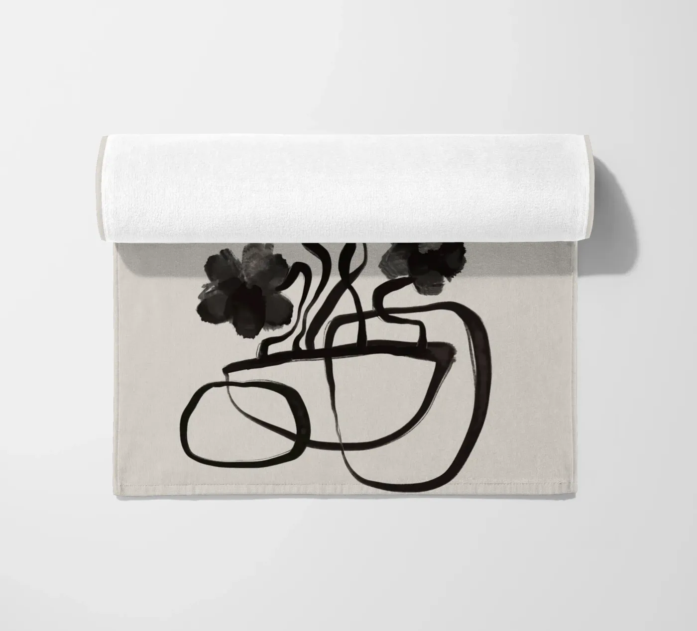 Gray Flowers telo mare da treechild