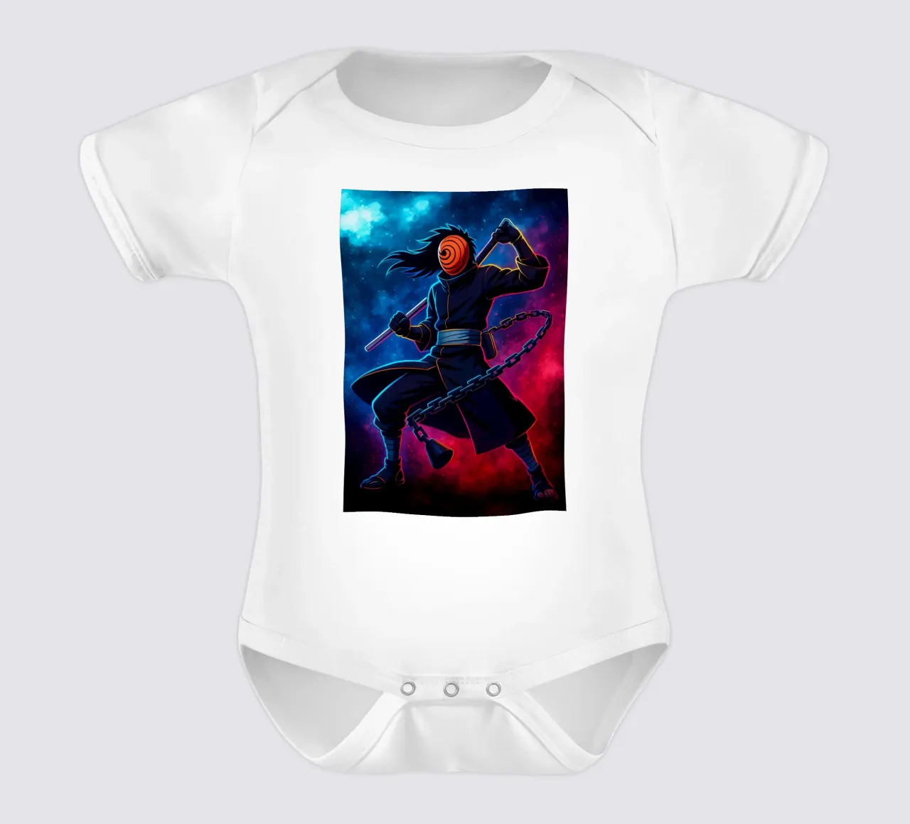 Soul Of Obito Uchiha body neonato maniche corte da DGSoulheroes