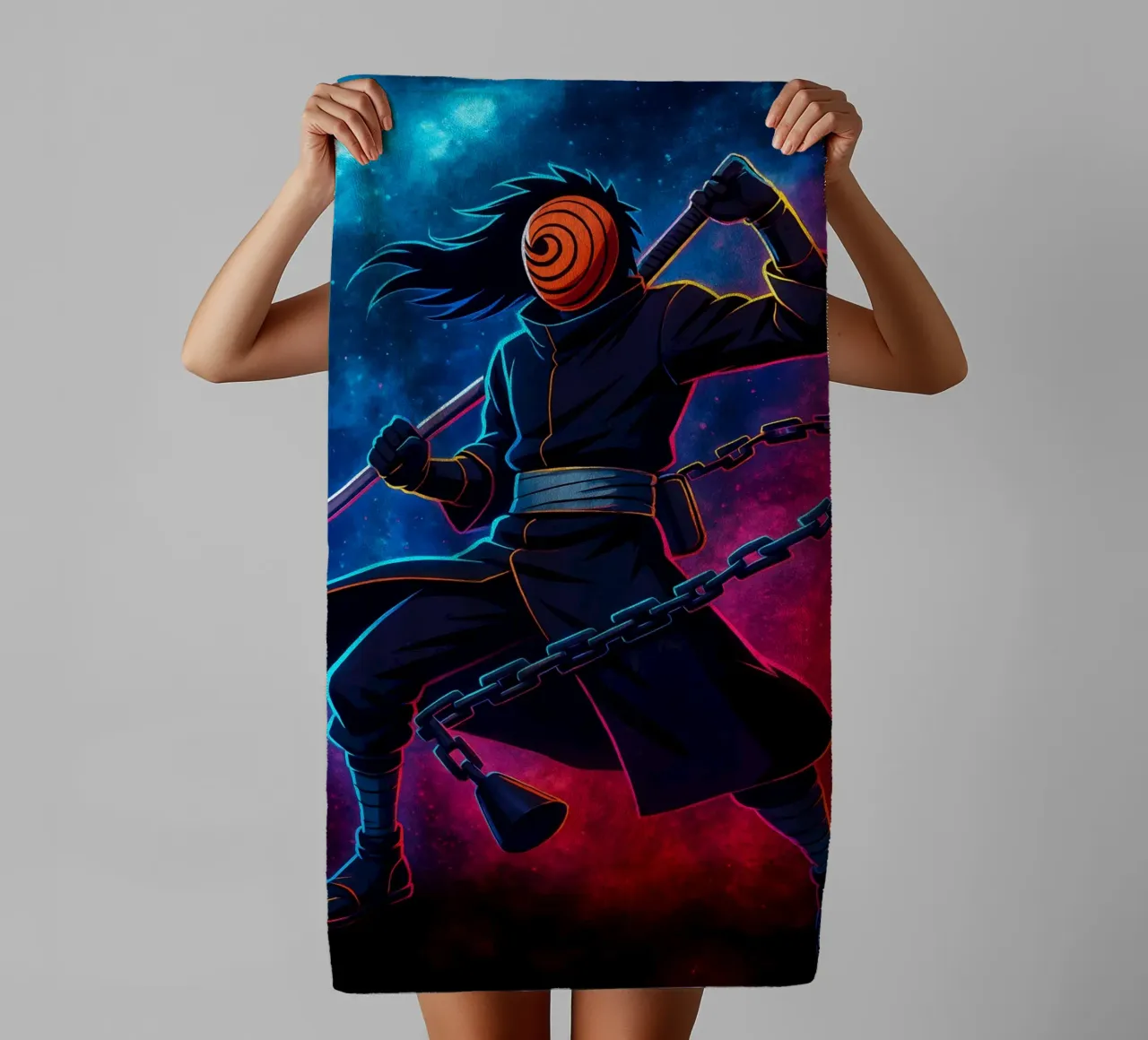 Soul Of Obito Uchiha asciugamano da bagno da DGSoulheroes