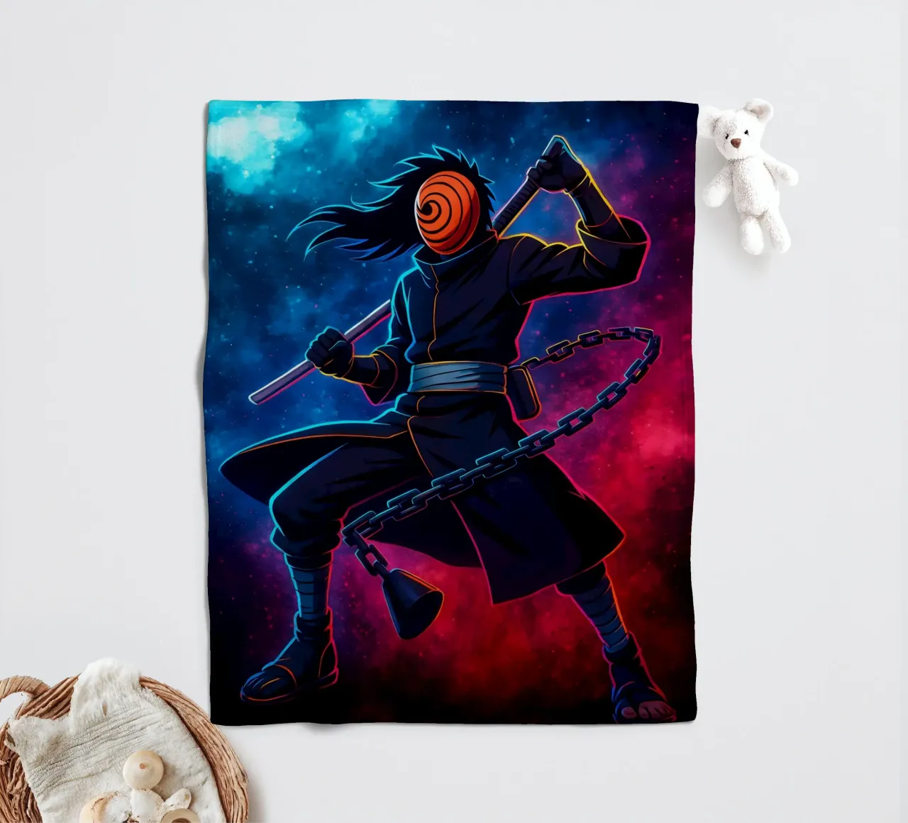 Soul Of Obito Uchiha coperta in pile da DGSoulheroes