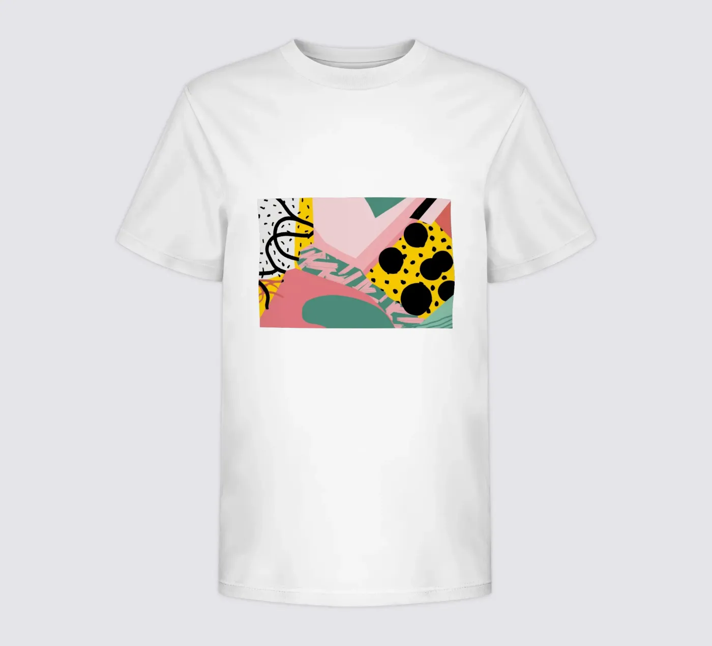 Gestructureerde vorm collage kinder t-shirt van Frosh Pallete