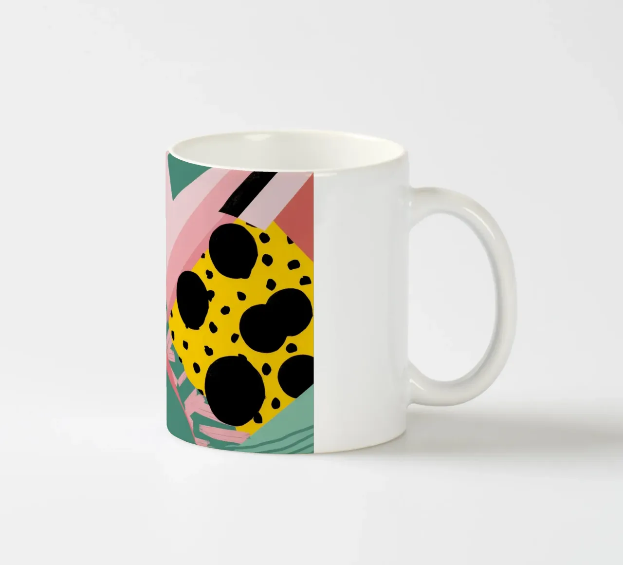 Collage di forme strutturate tazza in ceramica da Frosh Pallete