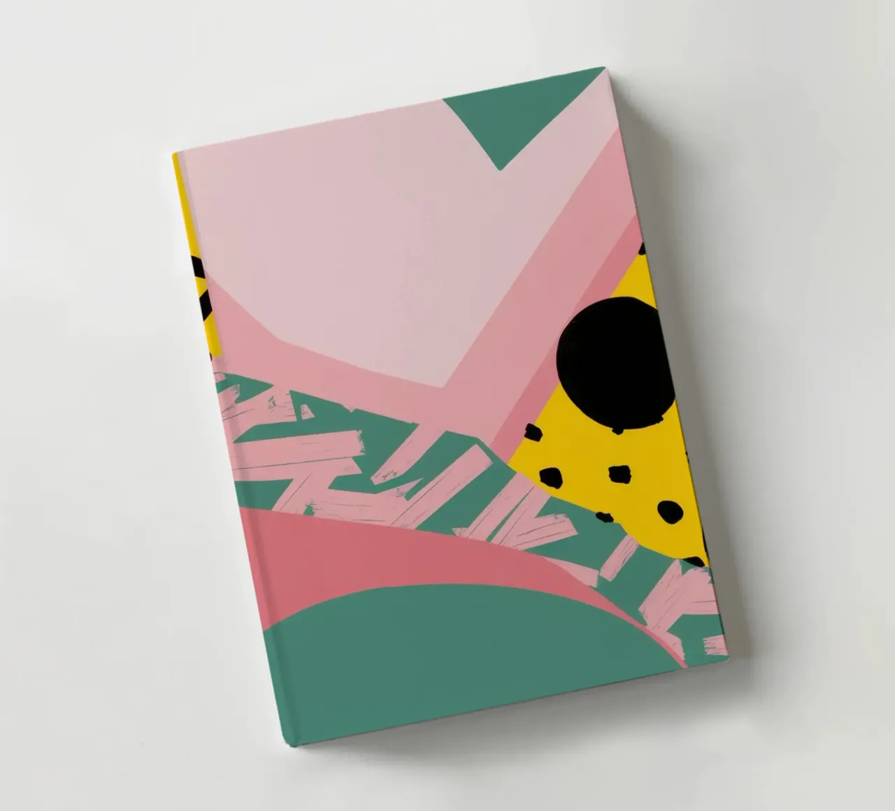 Textured Shape Collage notebook by Frosh Pallete