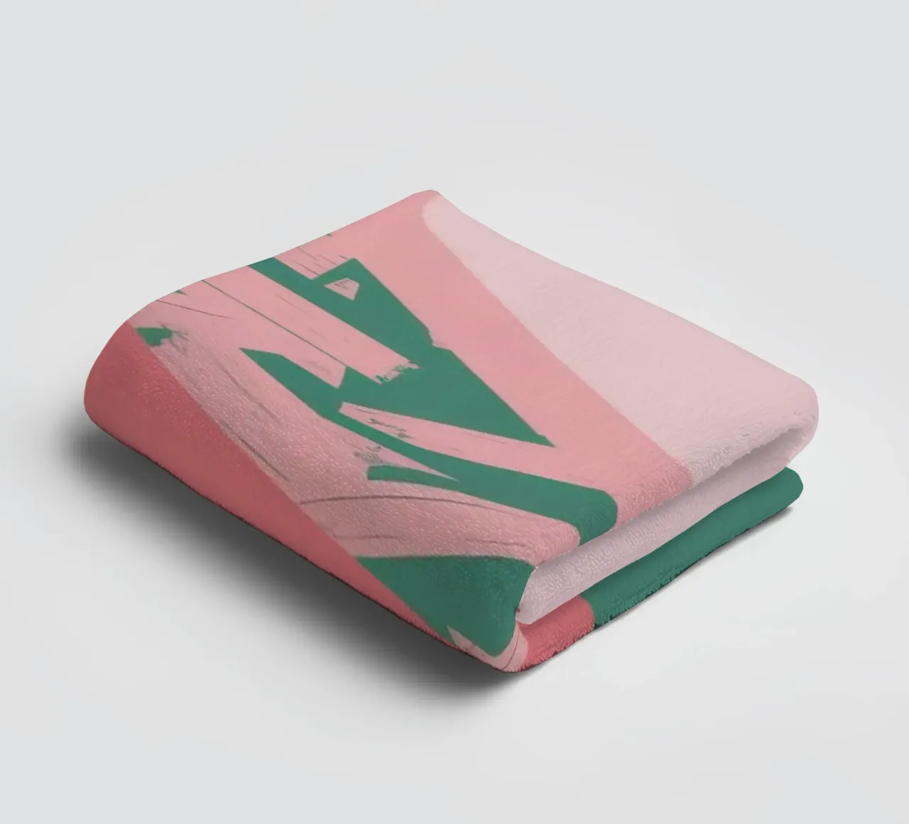 Gestructureerde vorm collage badhanddoek van Frosh Pallete