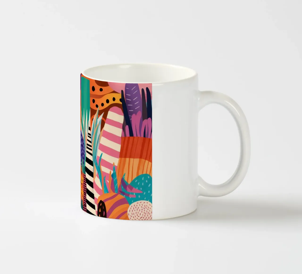 Valle del sogno cromatico tazza in ceramica da Obs Canvas