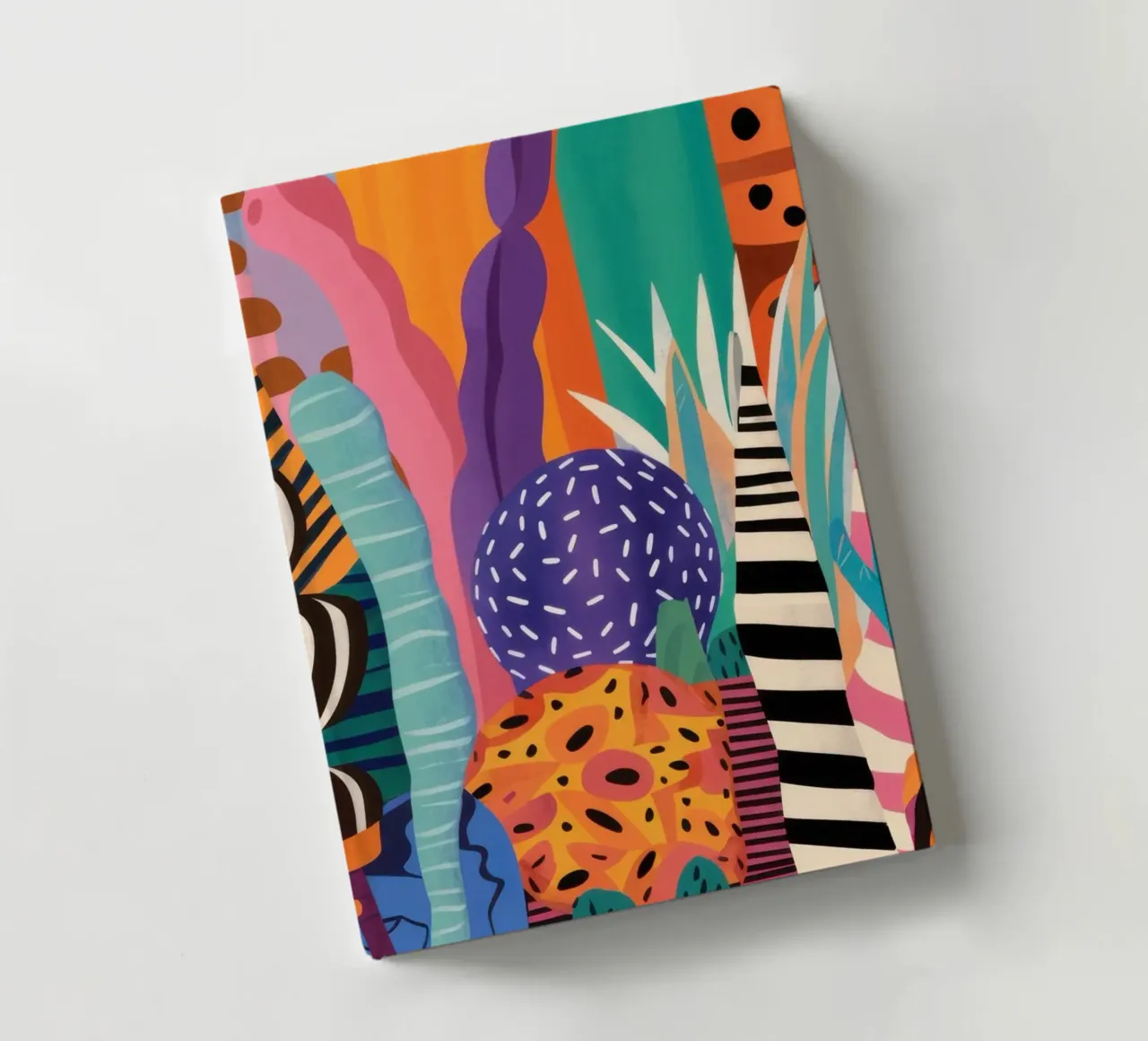 Valle del Sueño Cromático cuaderno de Obs Canvas