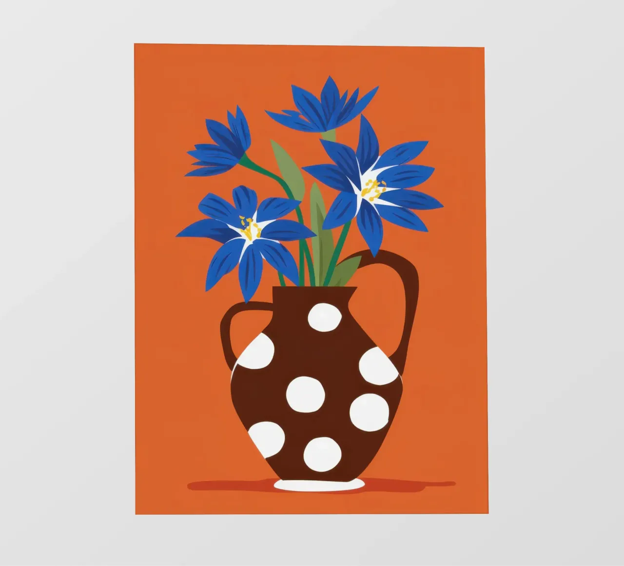 Polka Dot Daisies pvc cover by Frosh Pallete