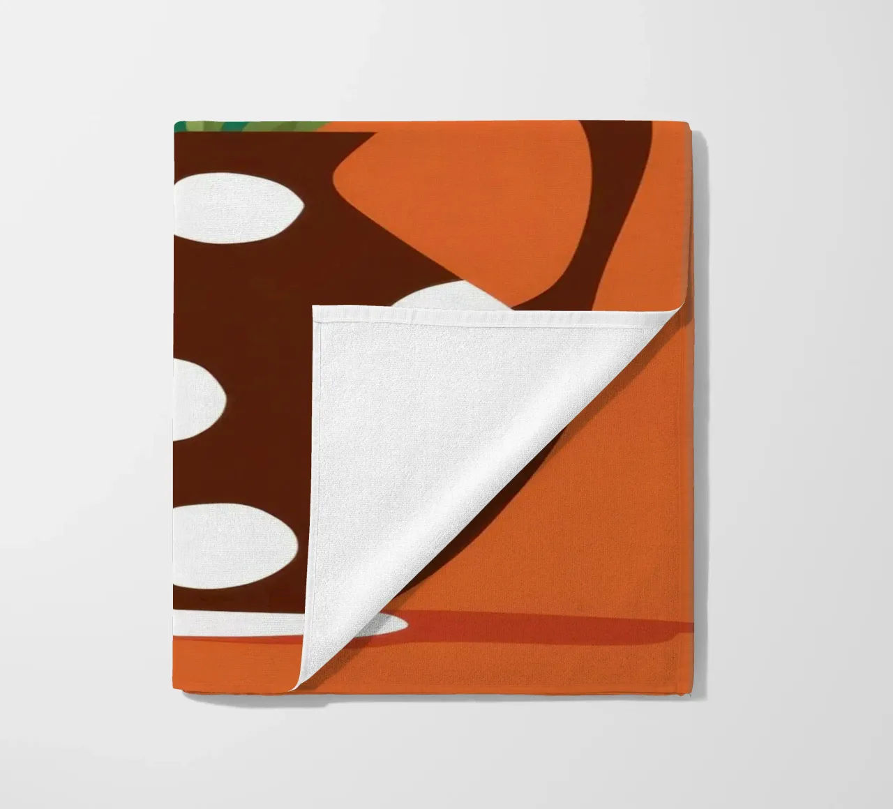Polka Dot Daisies beach towel by Frosh Pallete
