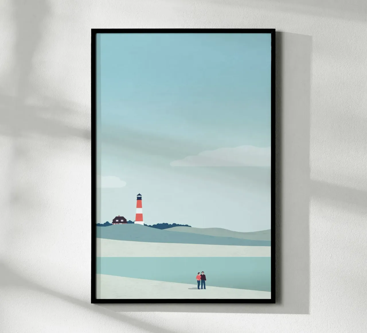 Spiaggia del Mare del Nord carta hahnemühle da Katinka Reinke