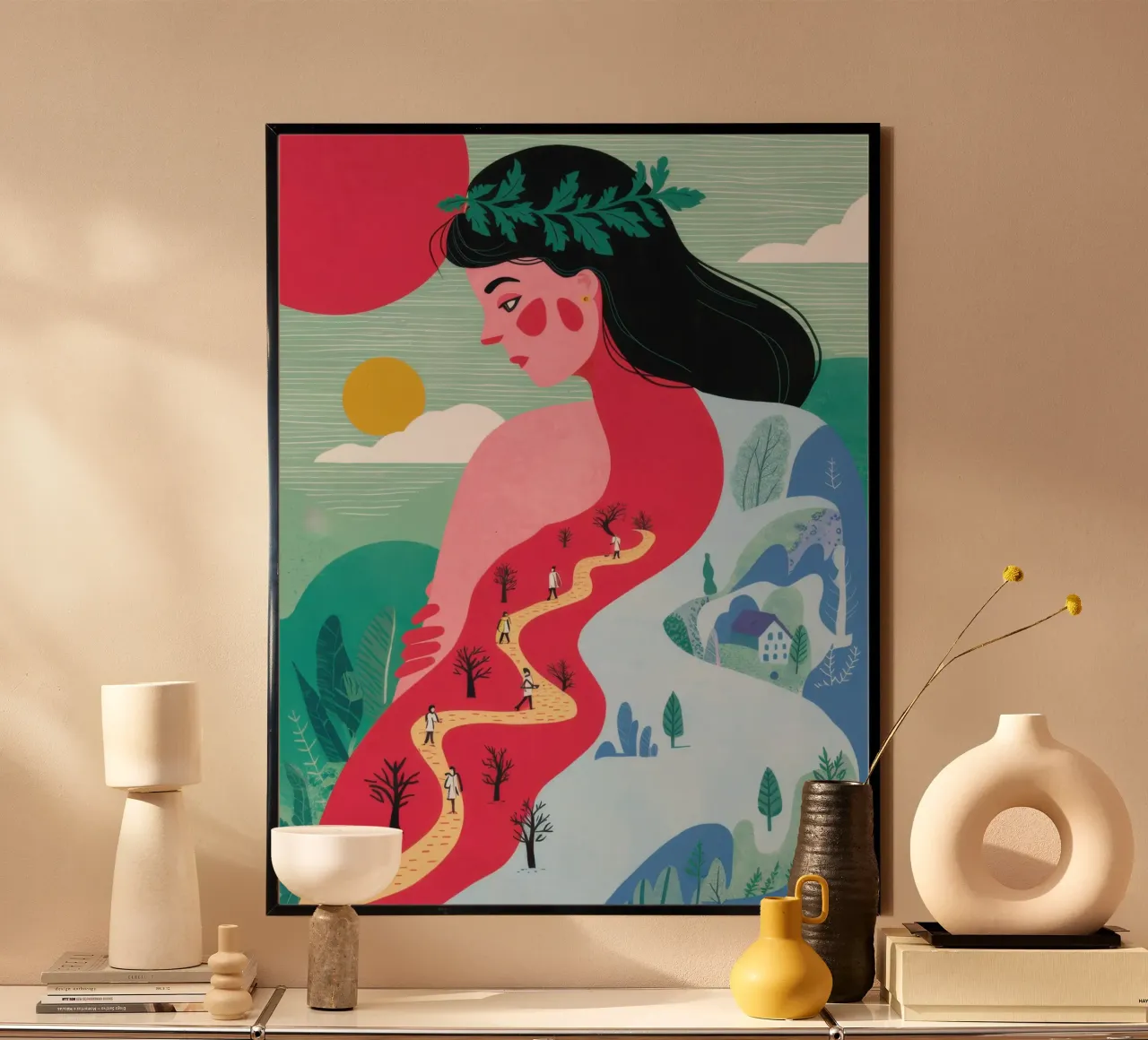 Dea della natura poster da Frosh Pallete