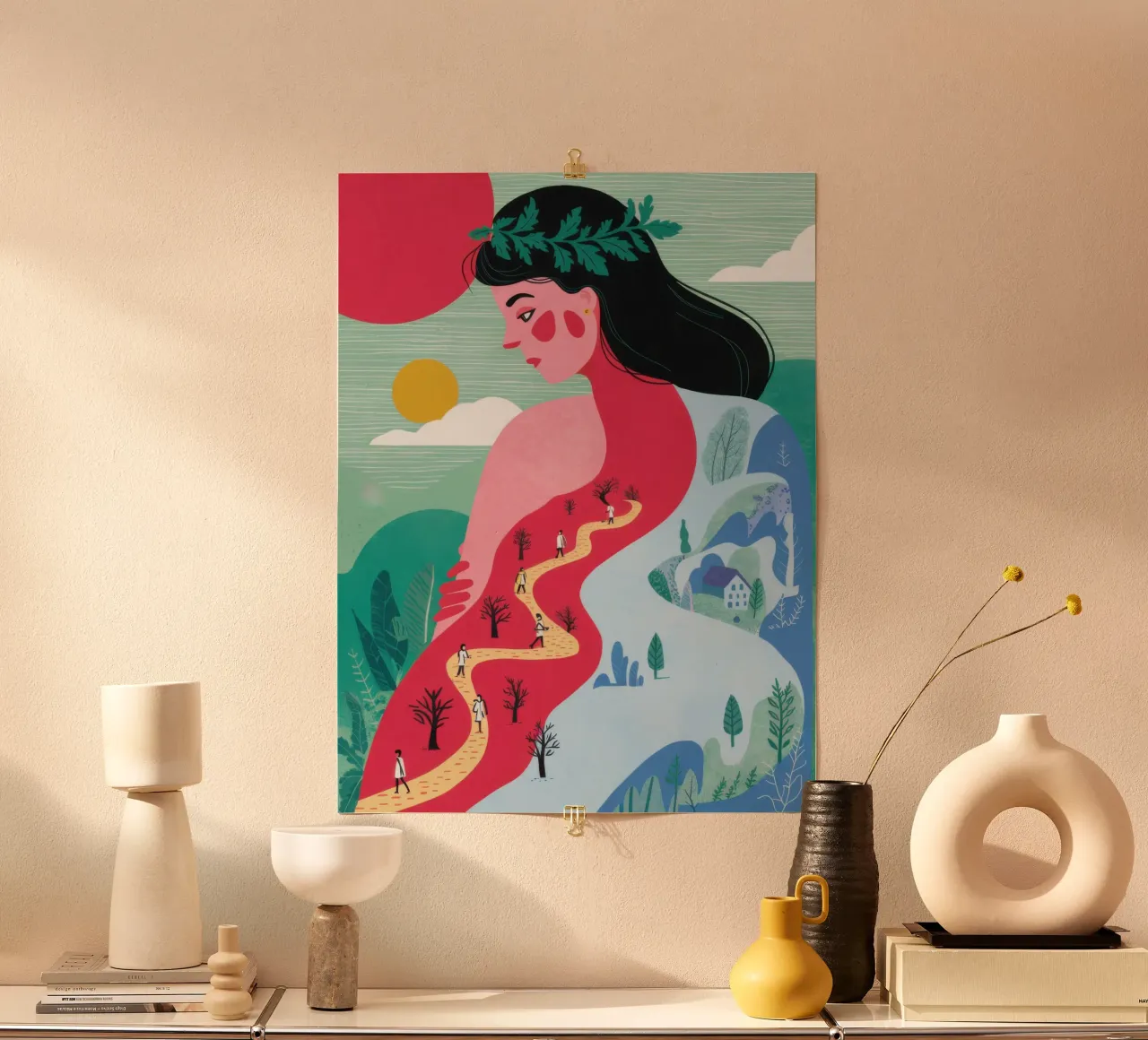 Dea della natura poster da Frosh Pallete