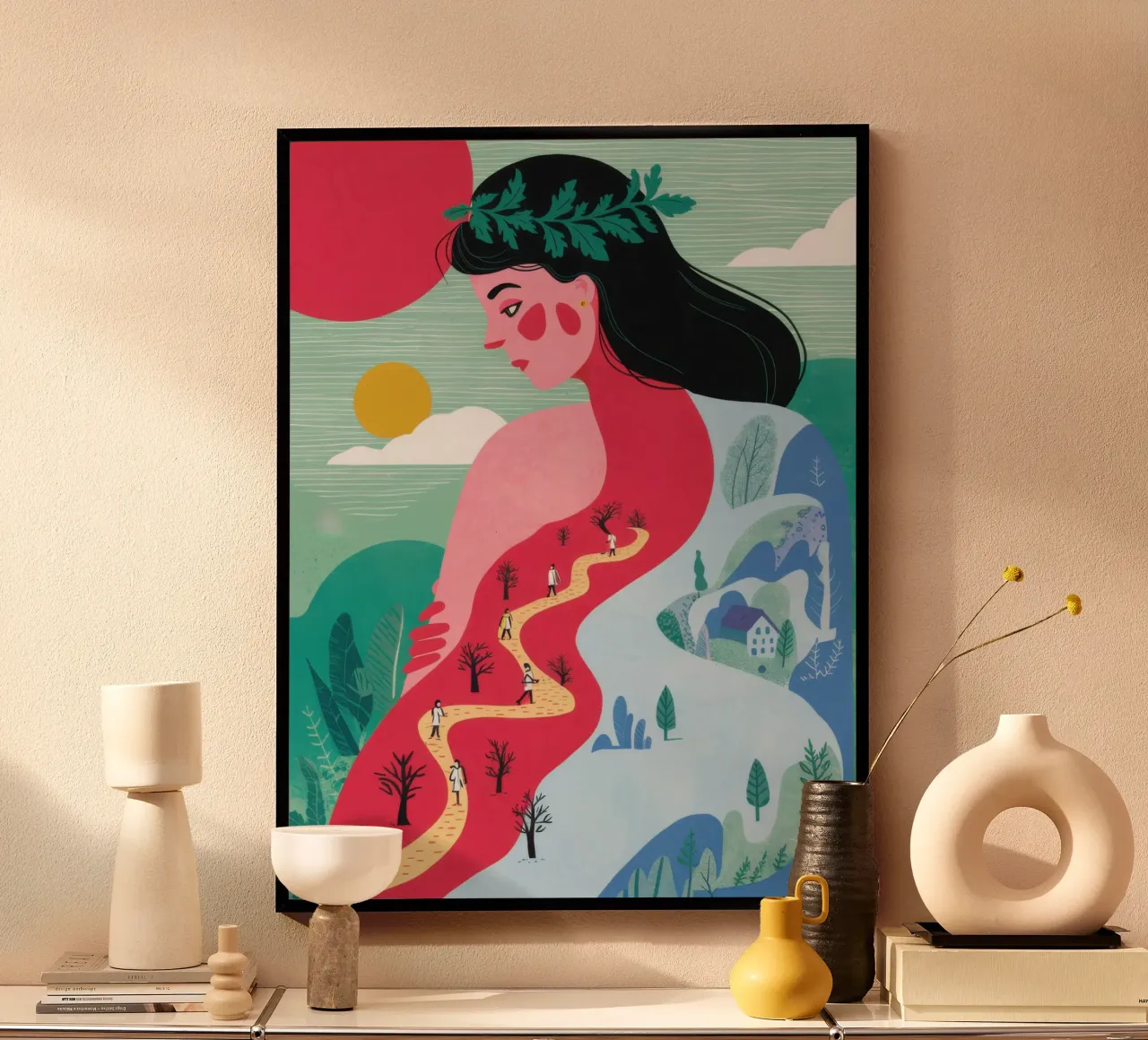 Dea della natura poster da Frosh Pallete