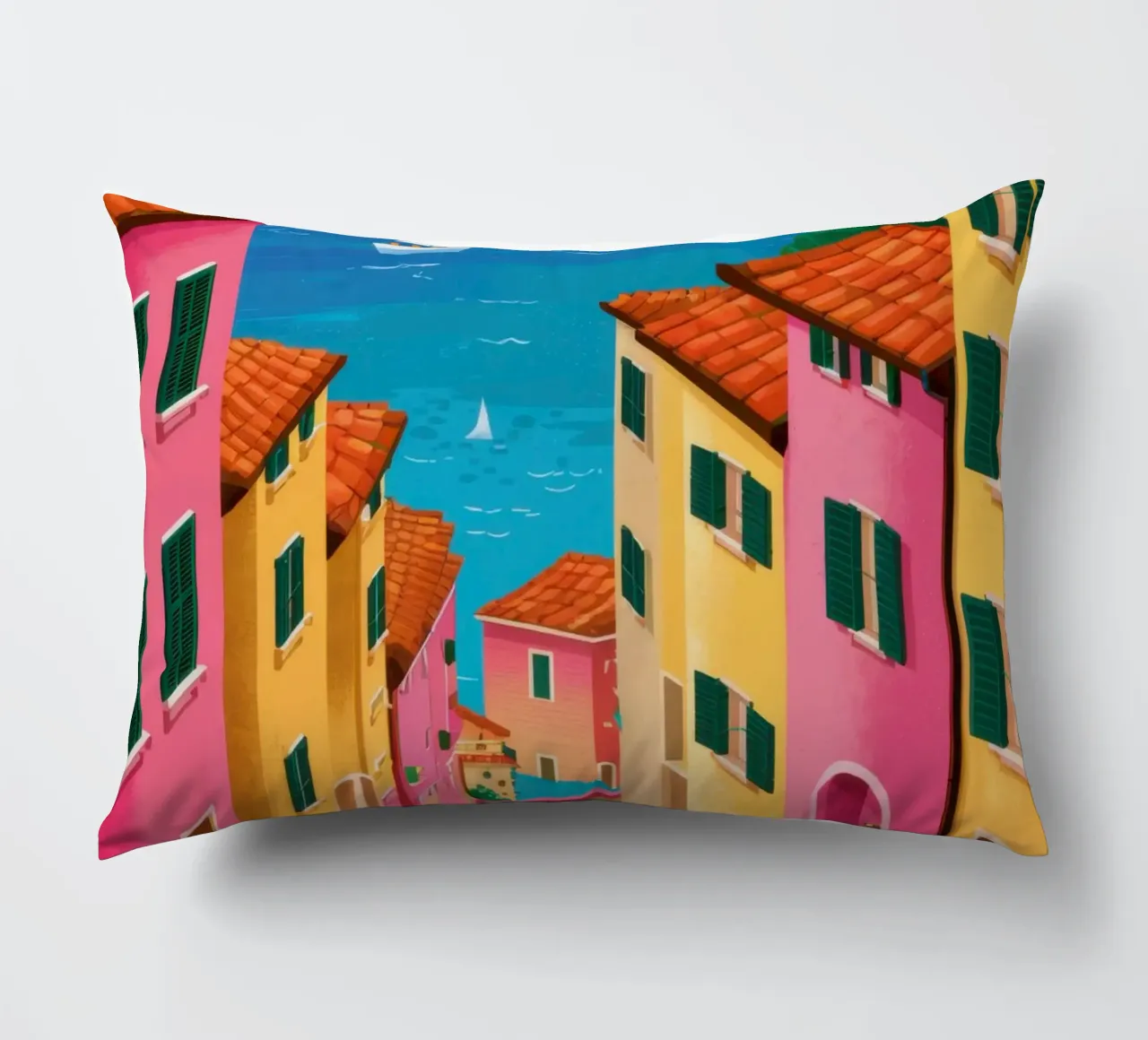 Coastal Village Splendor cuscino da Lunar Valentina