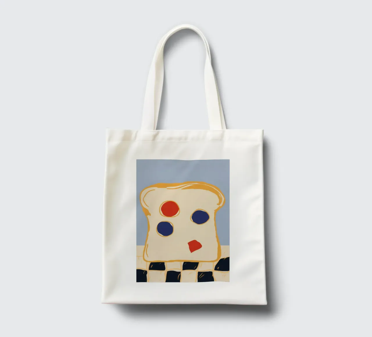 Toast artistico per la colazione borsa in juta da Frosh Pallete
