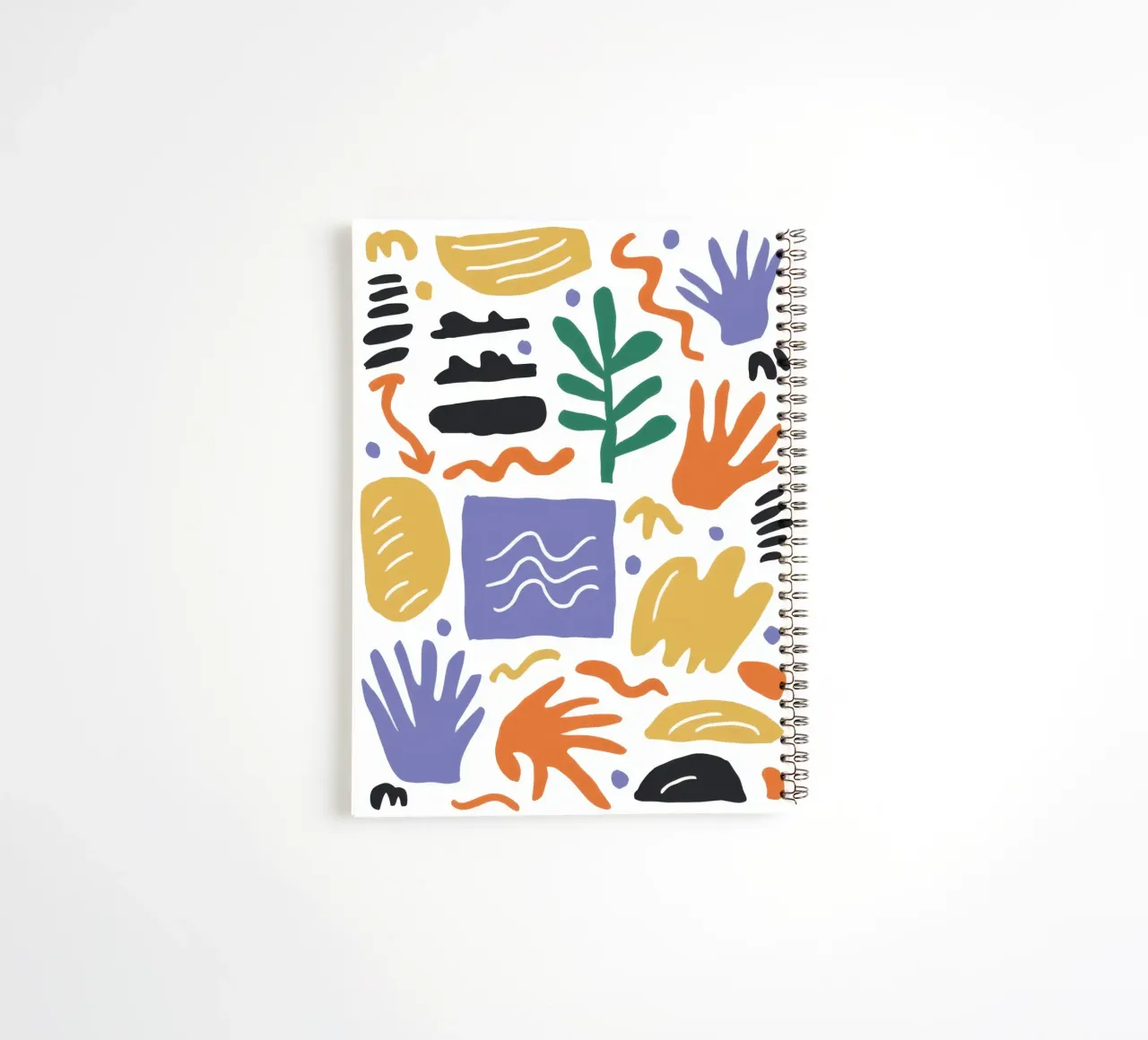 Symbolic Shape Play spiral notebook by Lunar Valentina