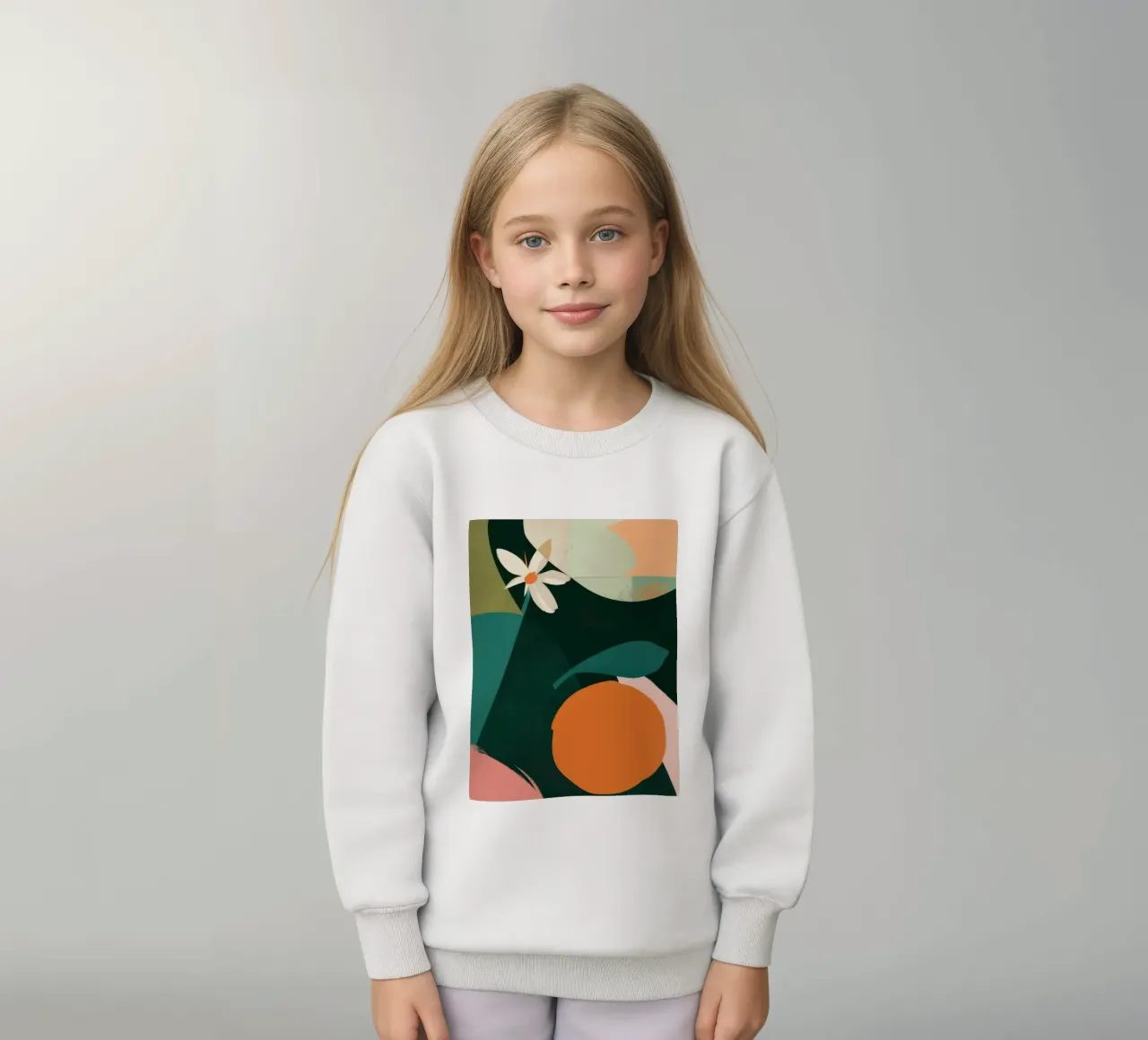 Modernist Still Life kids sweatshirt by Frosh Pallete
