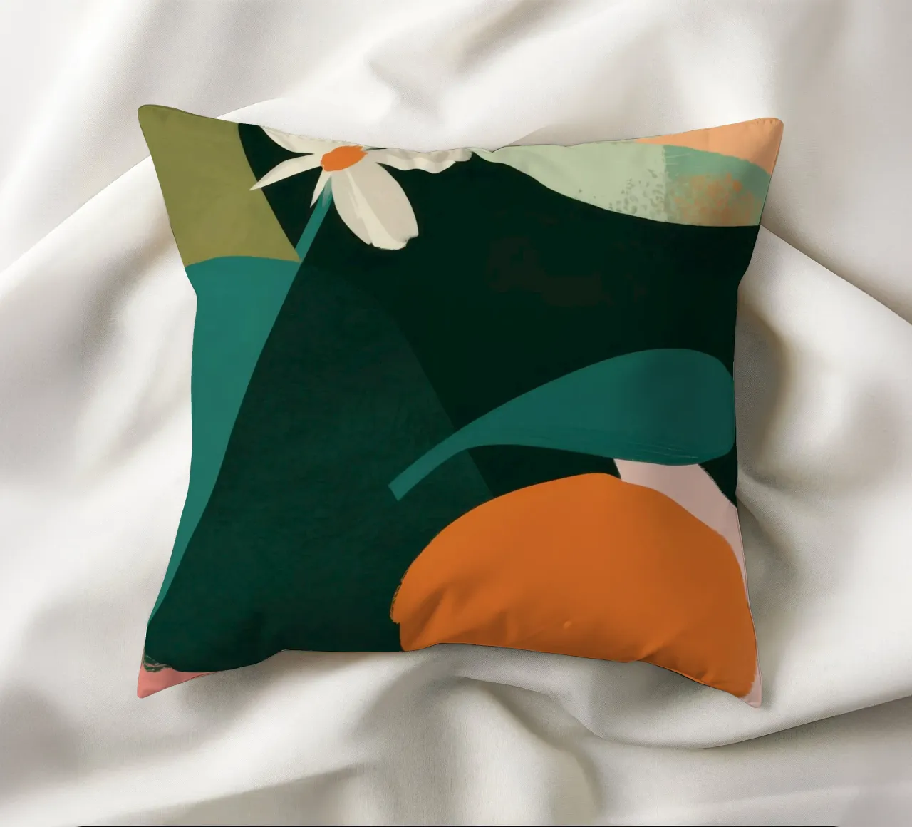 Modernist Still Life decorative cushion by Frosh Pallete