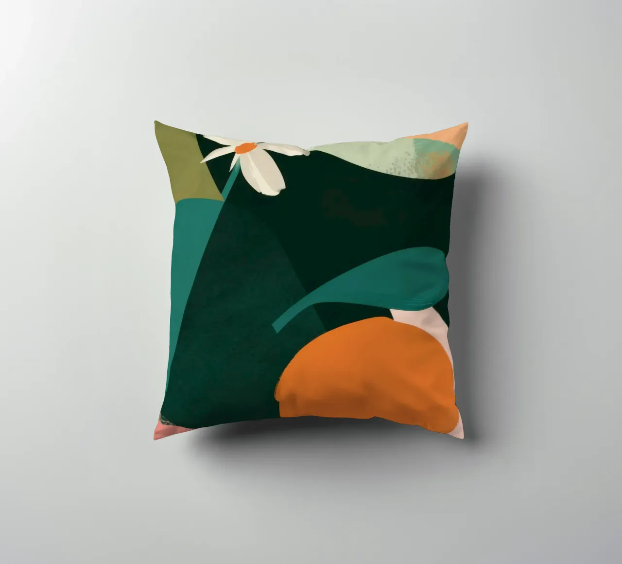 Modernist Still Life decorative cushion by Frosh Pallete