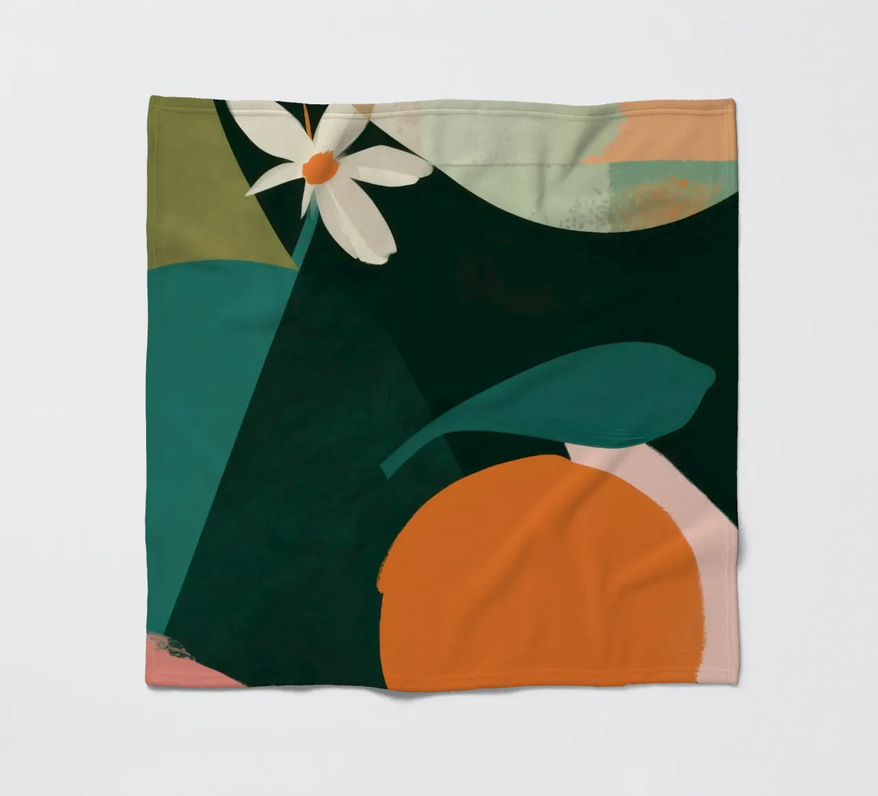 Modernist Still Life fleece blanket by Frosh Pallete