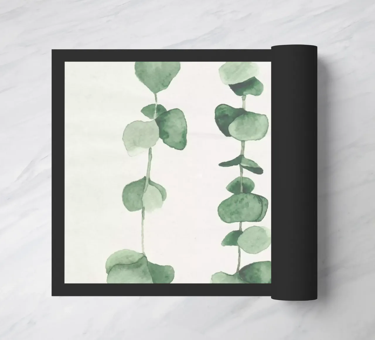 Pflanzen doormat by Mia Nissen
