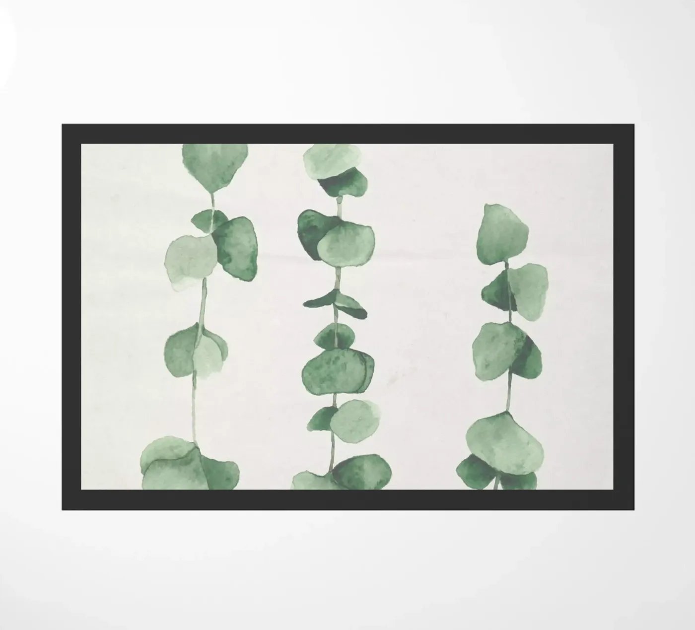 Pflanzen deurmat van Mia Nissen