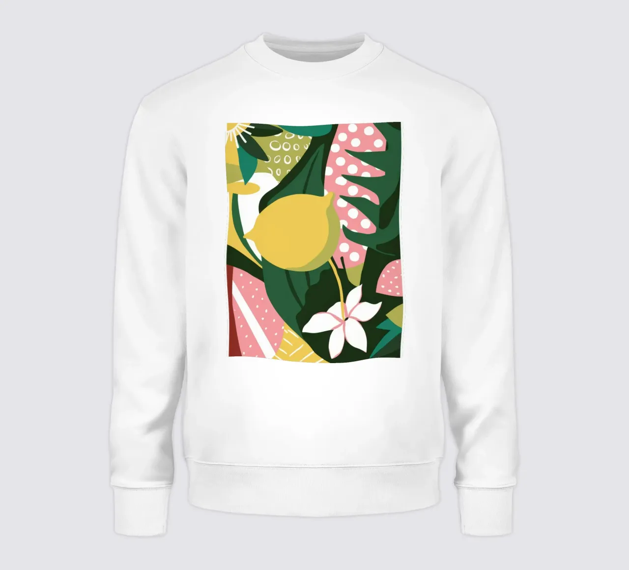 Ciao Lemon Tropics felpa da Line Fable