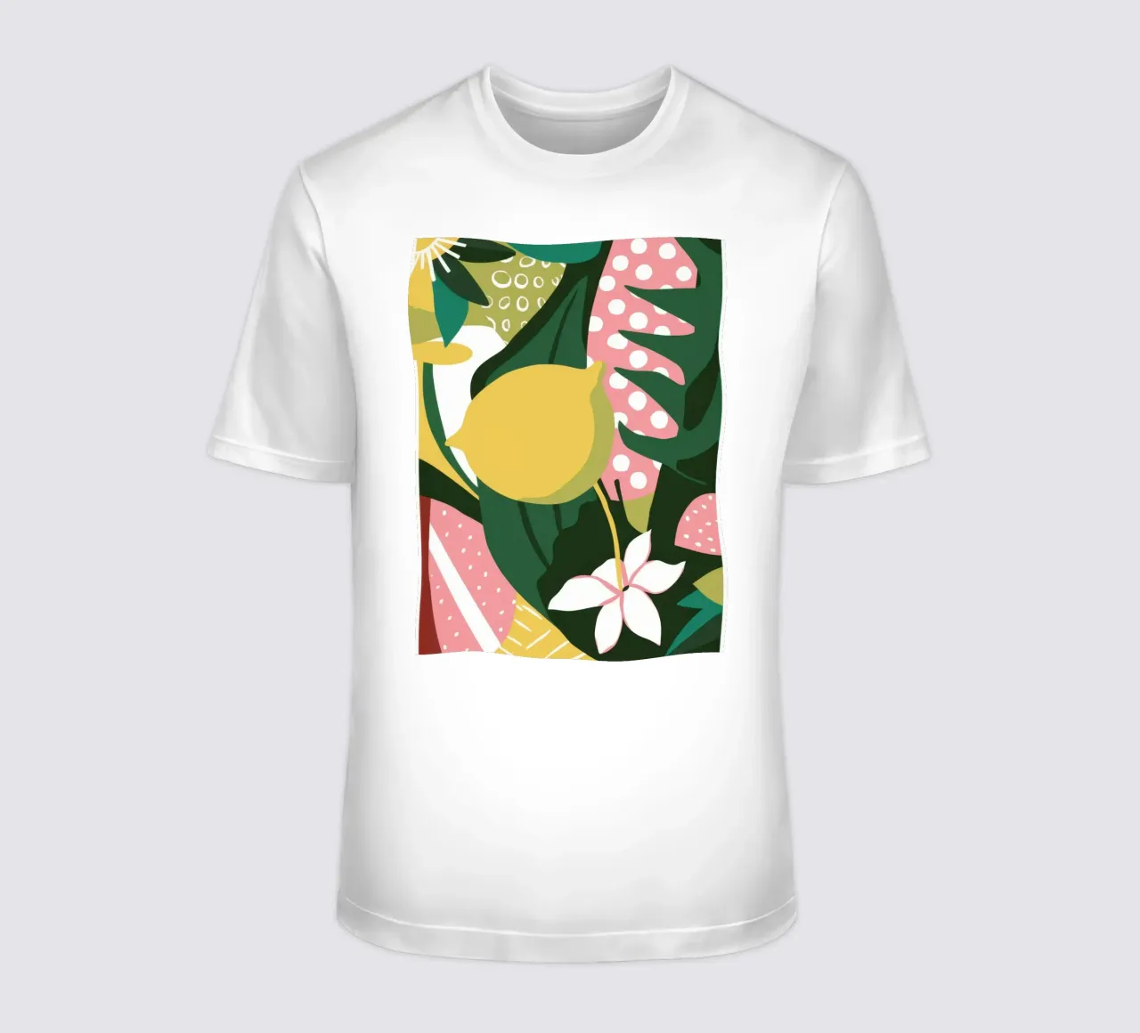 Ciao Lemon Tropics t-shirt da Line Fable