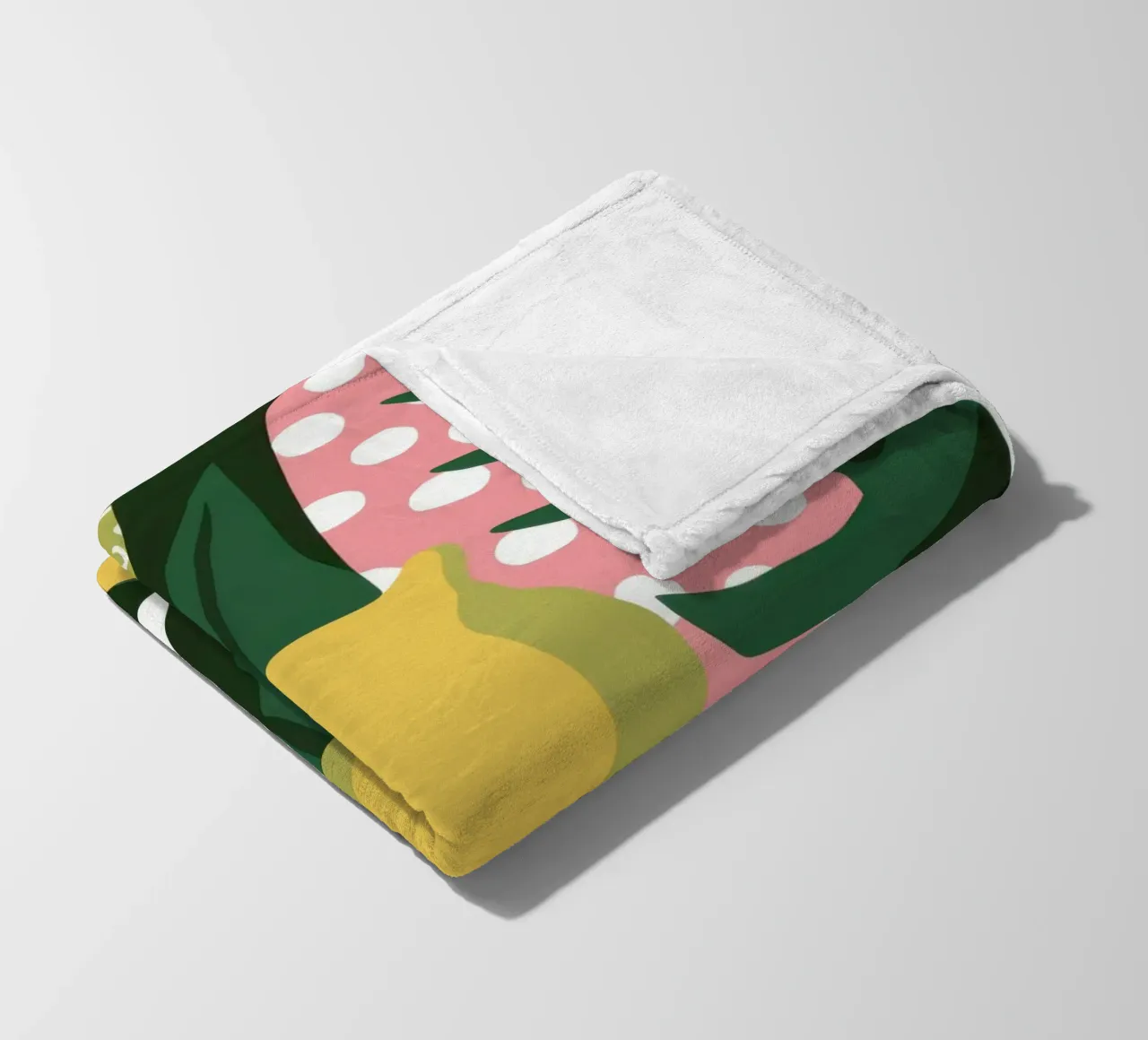 Ciao Lemon Tropics Fleecedecke von Line Fable