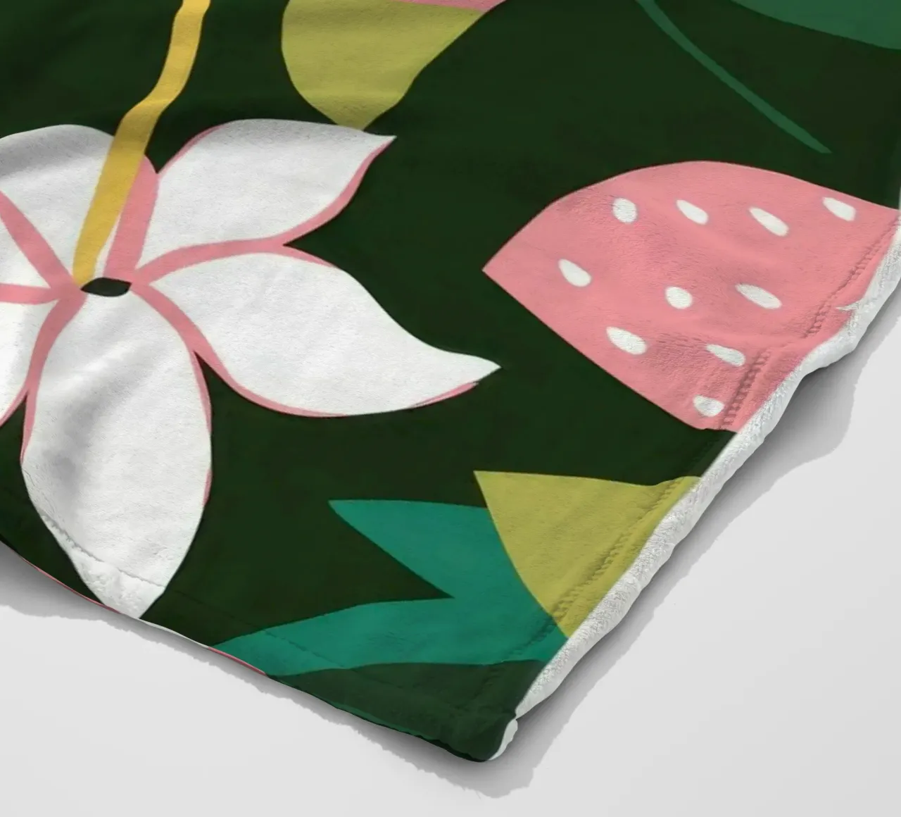 Ciao Lemon Tropics Fleecedecke von Line Fable