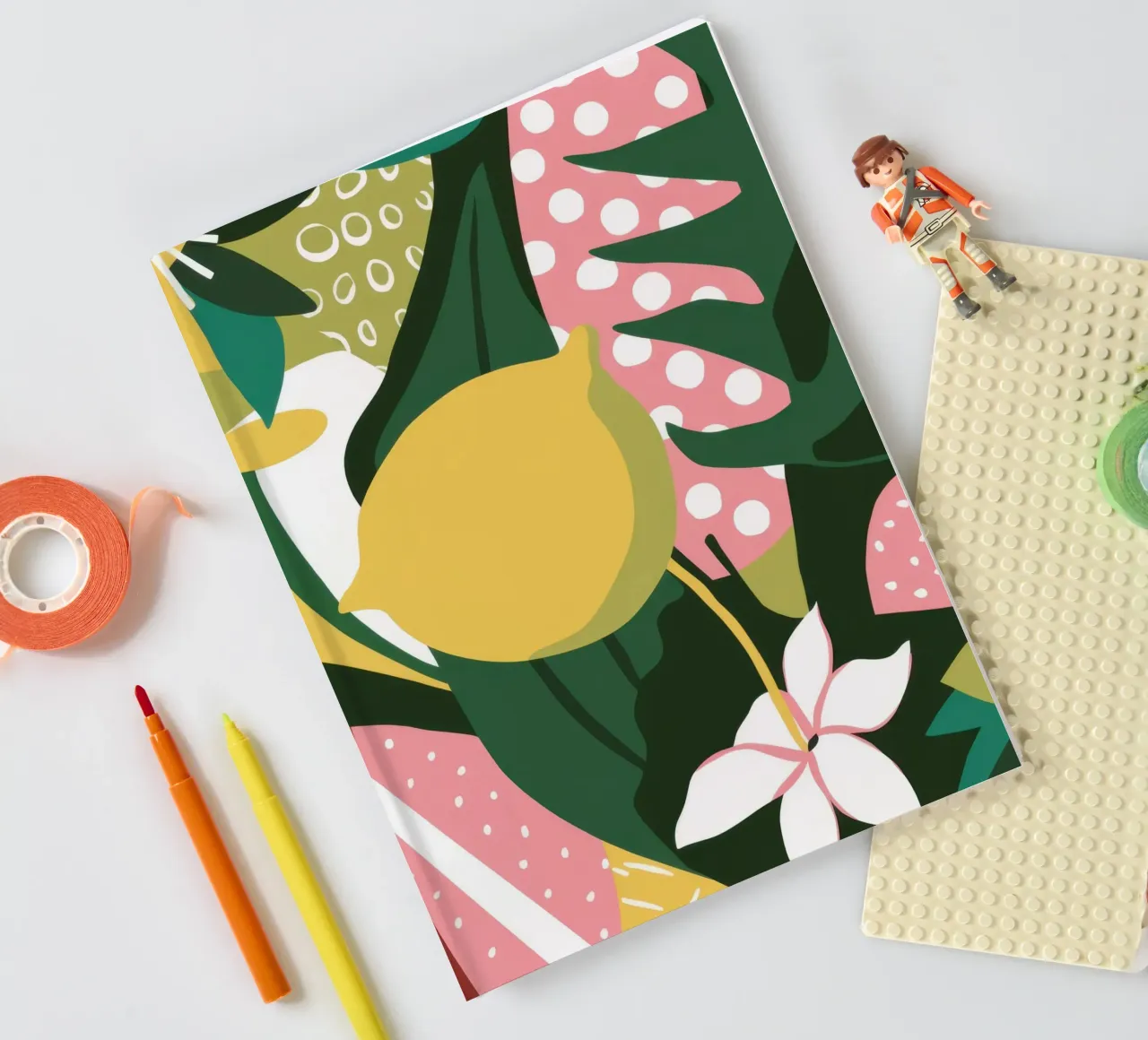 Ciao Lemon Tropics notebook by Line Fable
