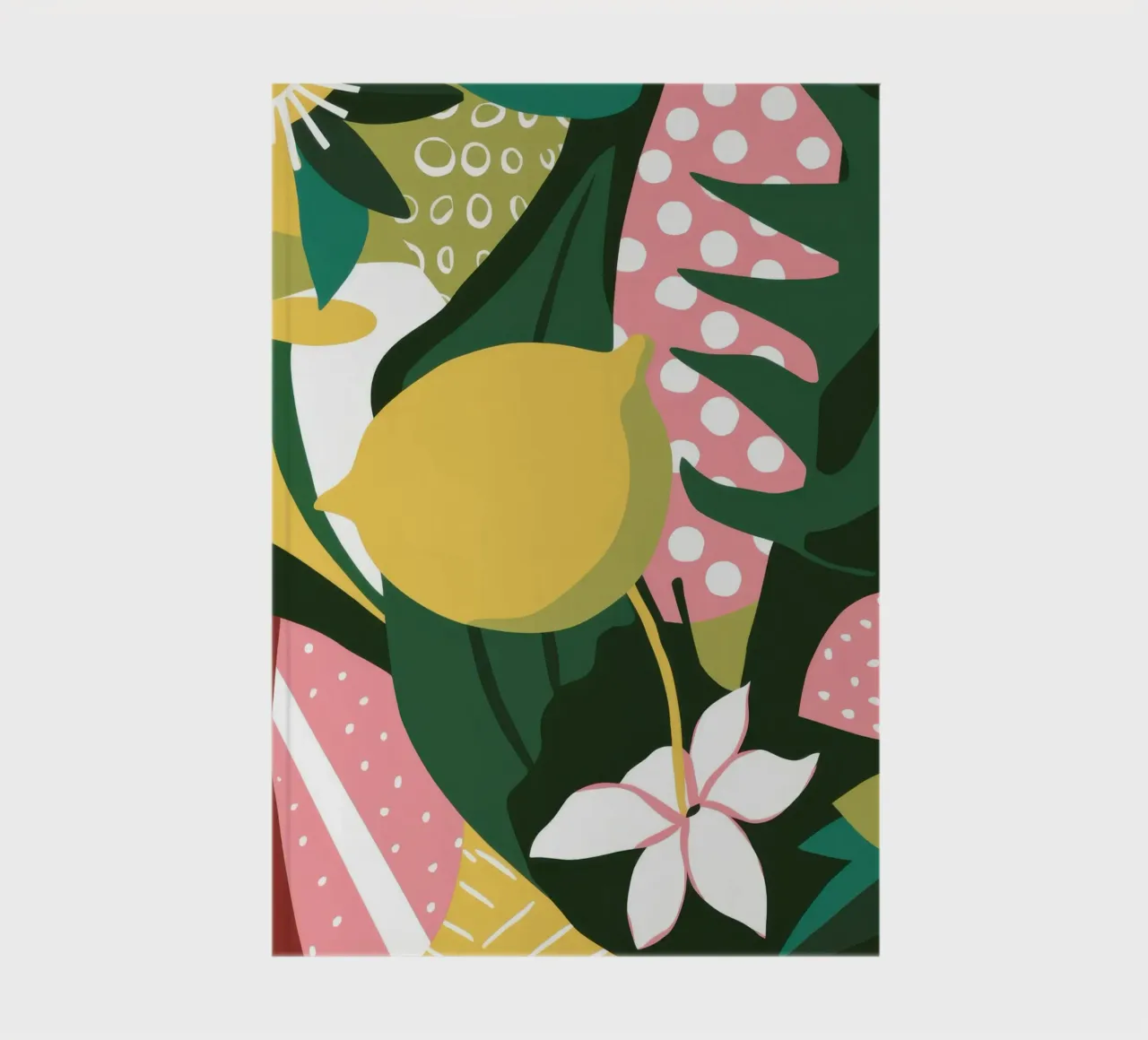 Ciao Lemon Tropics notebook by Line Fable