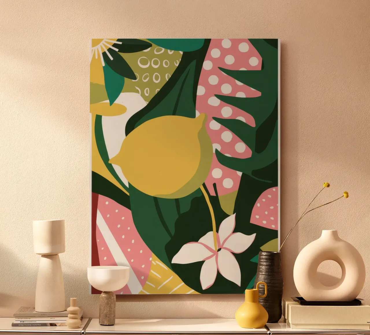 Ciao Lemon Tropics alluminio dibond da Line Fable