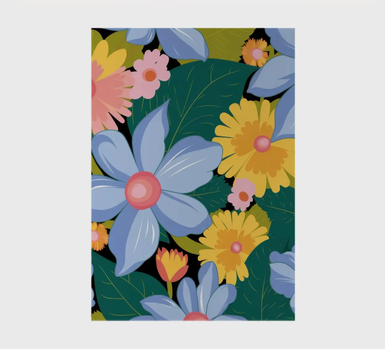 Spring Flower Meadow notebook by Frosh Pallete