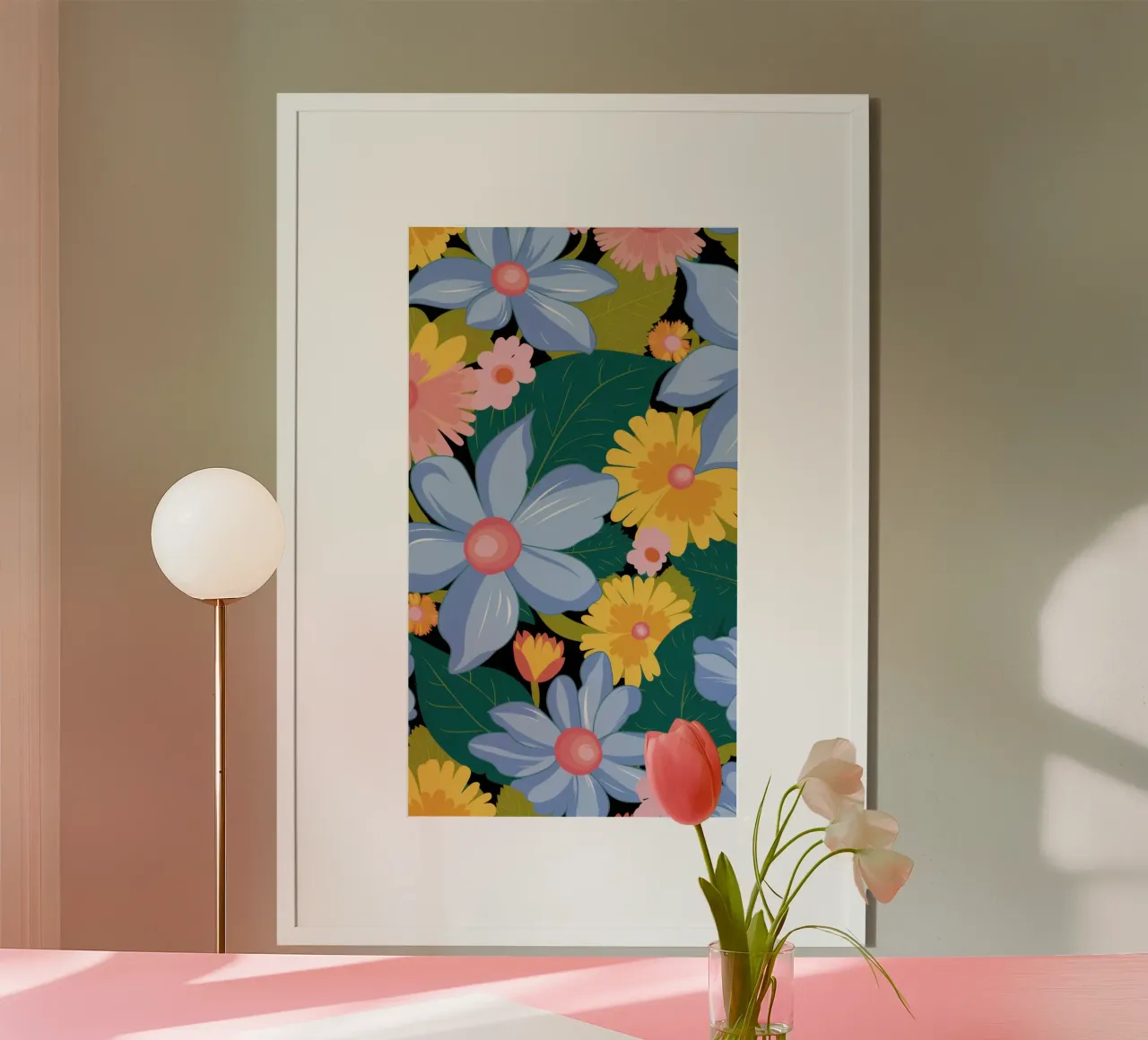 Prato fiorito di primavera carta hahnemühle da Frosh Pallete