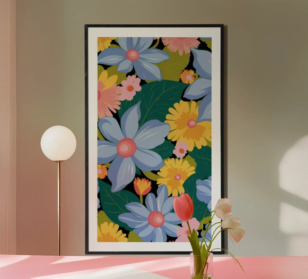 Prato fiorito di primavera carta hahnemühle da Frosh Pallete