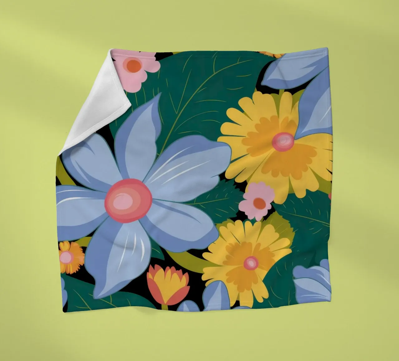 Prato fiorito di primavera coperta in pile da Frosh Pallete