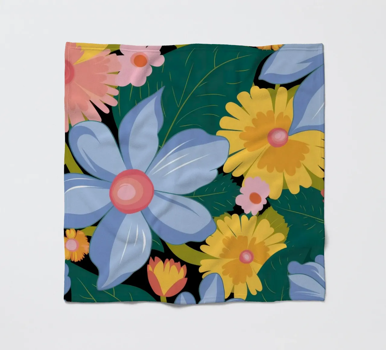 Prato fiorito di primavera coperta in pile da Frosh Pallete