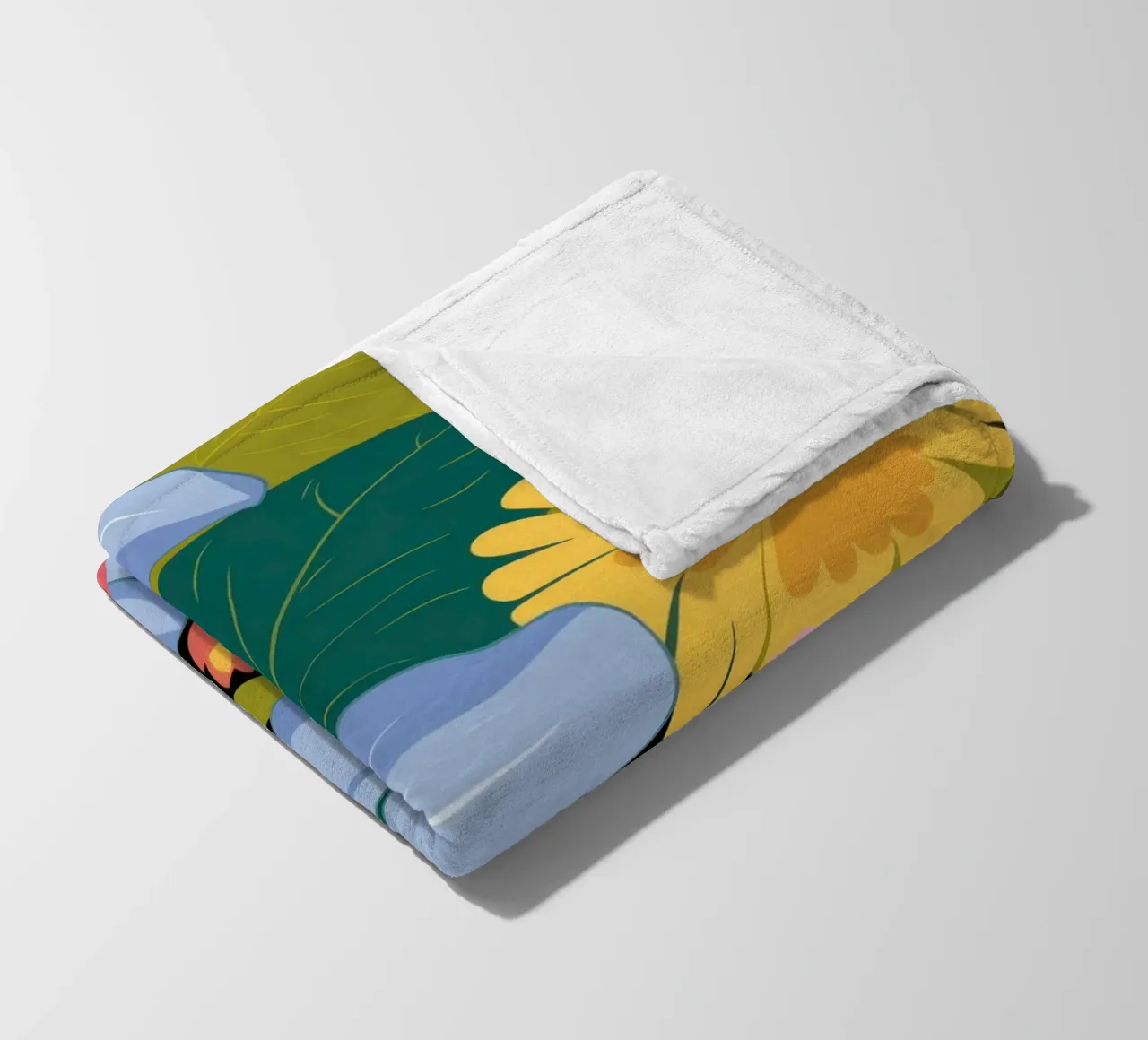 Prato fiorito di primavera coperta in pile da Frosh Pallete