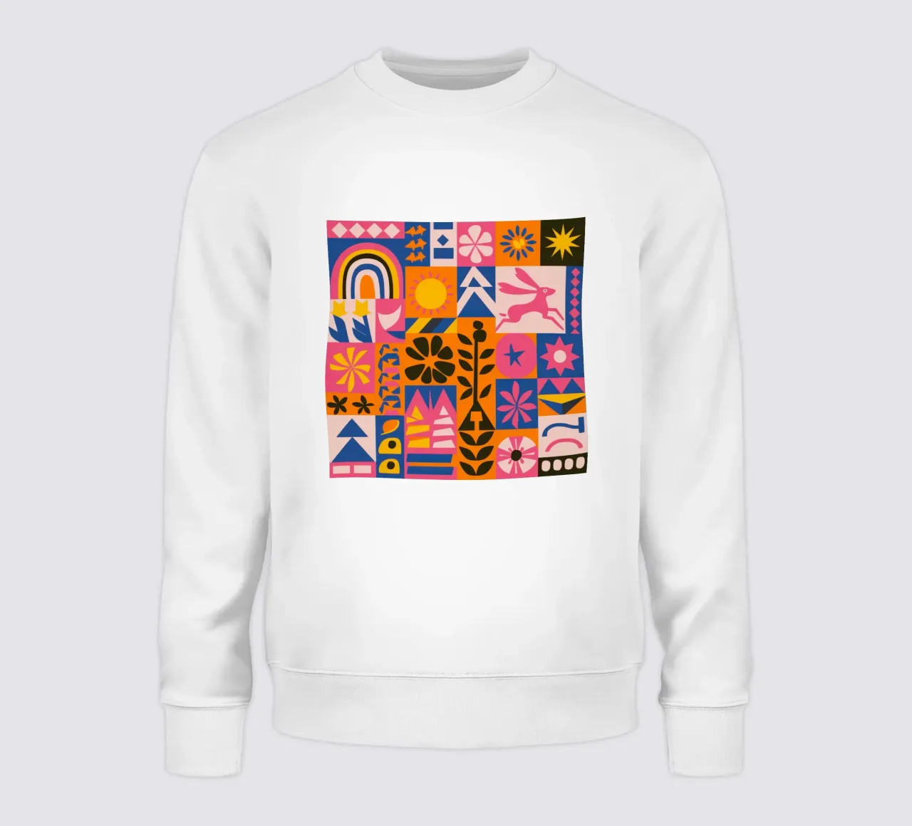 Griglia popolare cromatica felpa da Obs Canvas