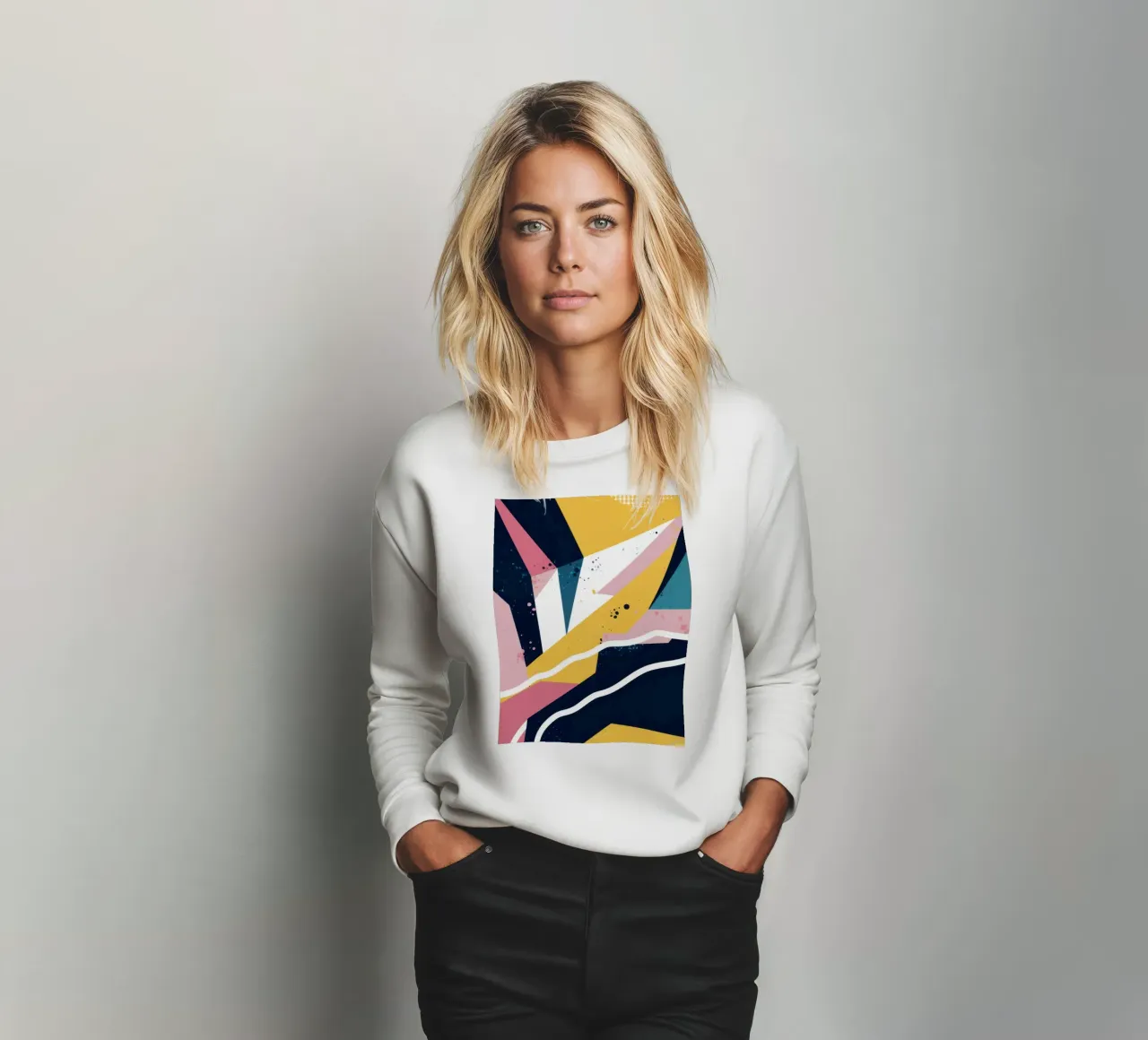 Astratto geometrico dinamico felpa da Frosh Pallete
