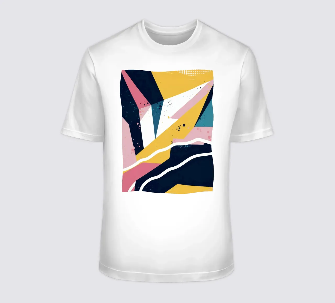 Dynamic Geometric Abstract t-shirt by Frosh Pallete