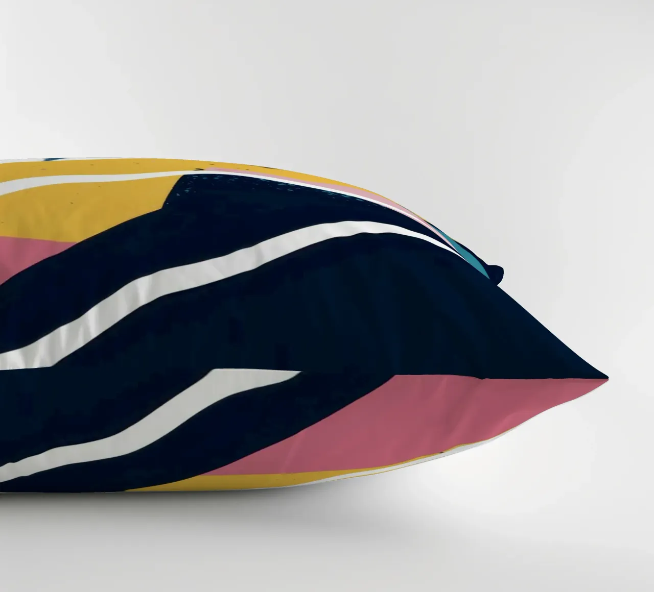 Dynamic Geometric Abstract decorative cushion by Frosh Pallete