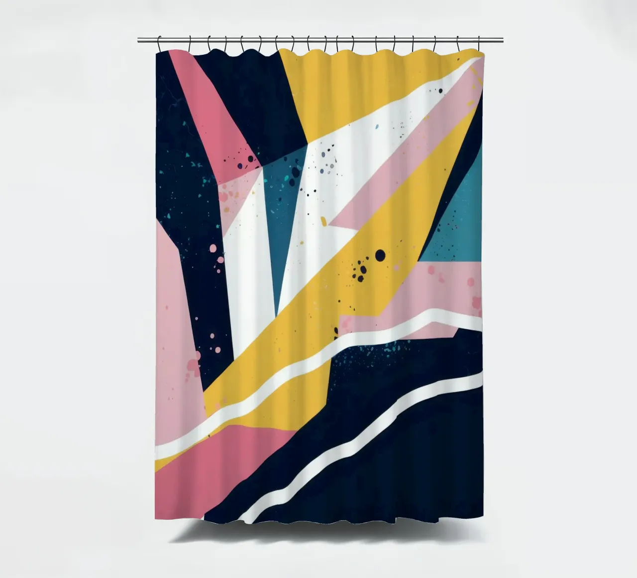 Dynamisch Geometrisch Abstract douchegordijn van Frosh Pallete