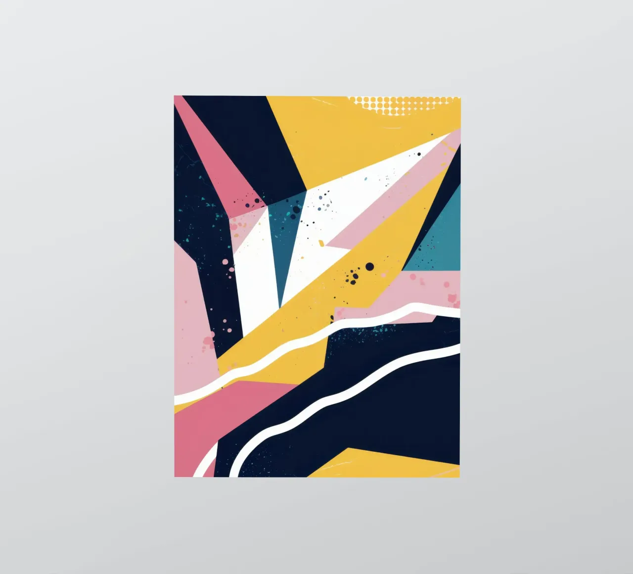 Astratto geometrico dinamico adesivo da Frosh Pallete