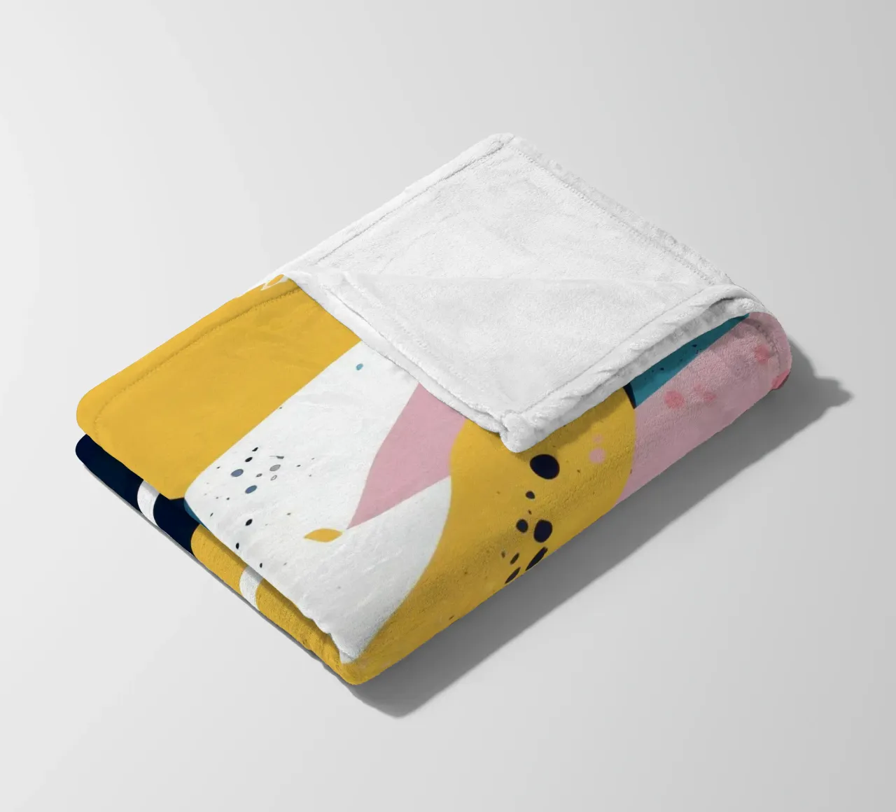 Dynamic Geometric Abstract fleece blanket by Frosh Pallete