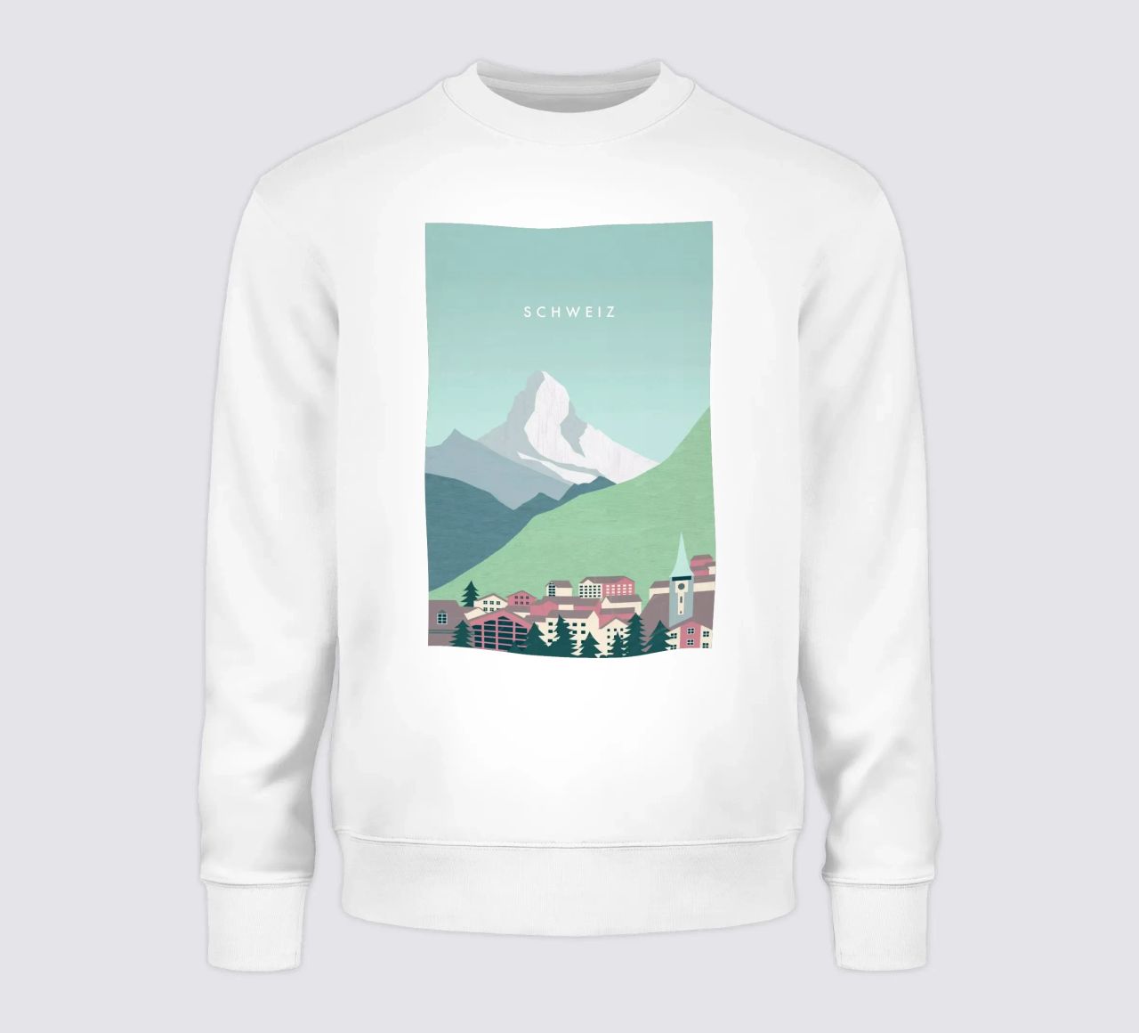 Schweiz Sweatshirt von Katinka Reinke